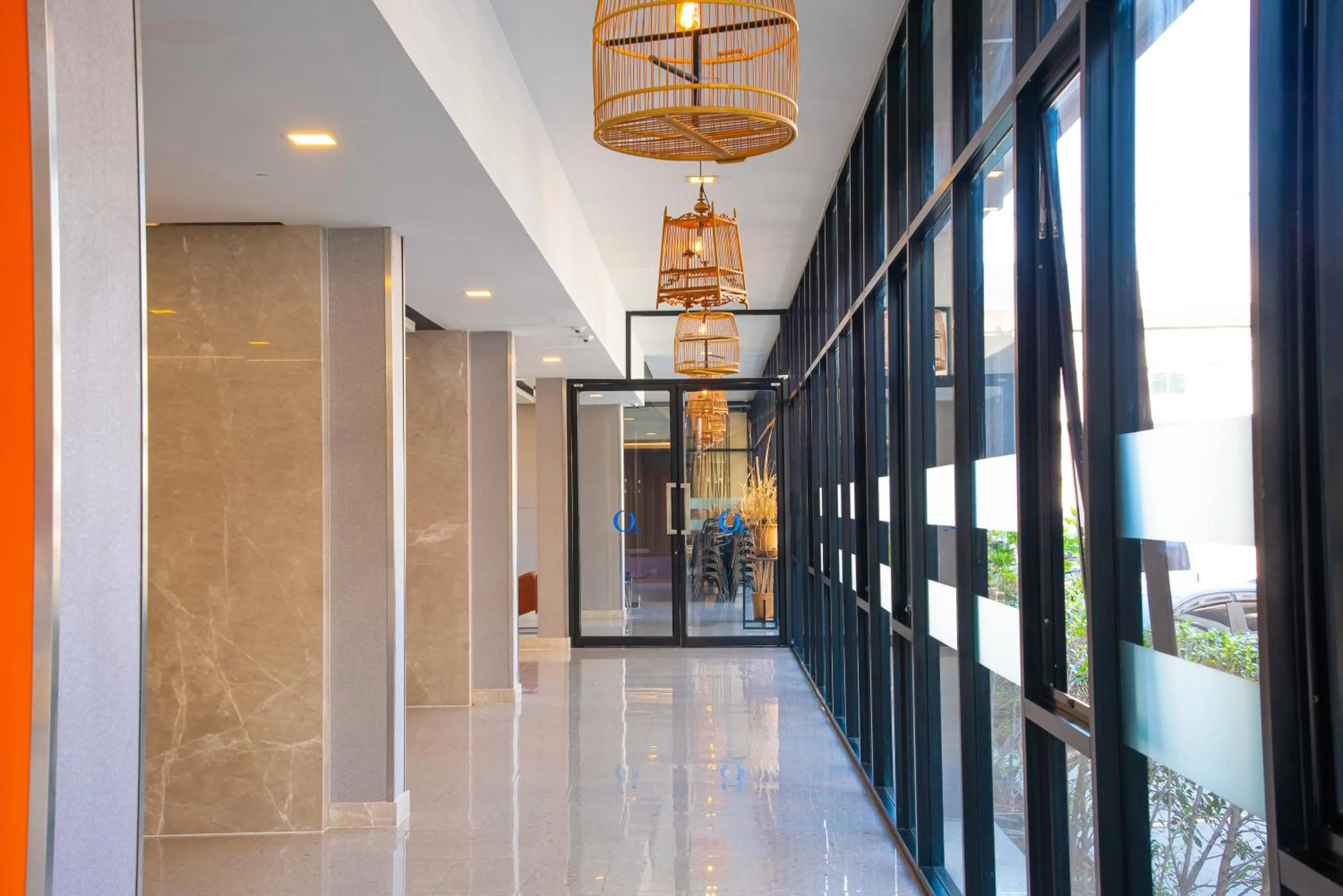 Lobby or reception in O2 Luxury Hotel