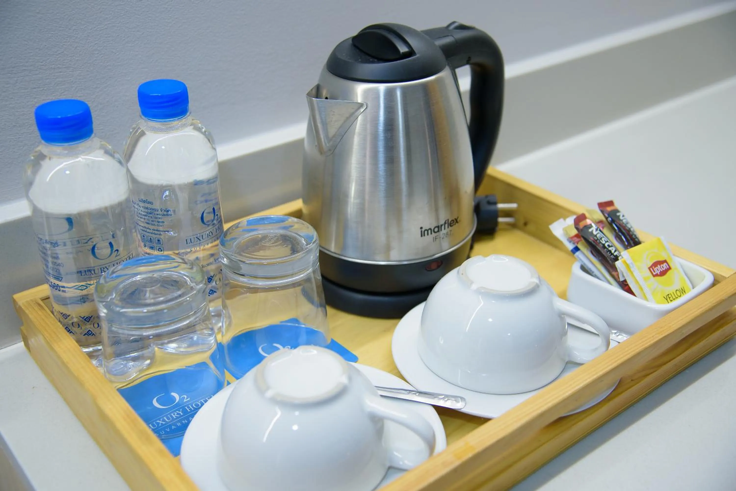 Coffee/tea facilities in O2 Luxury Hotel