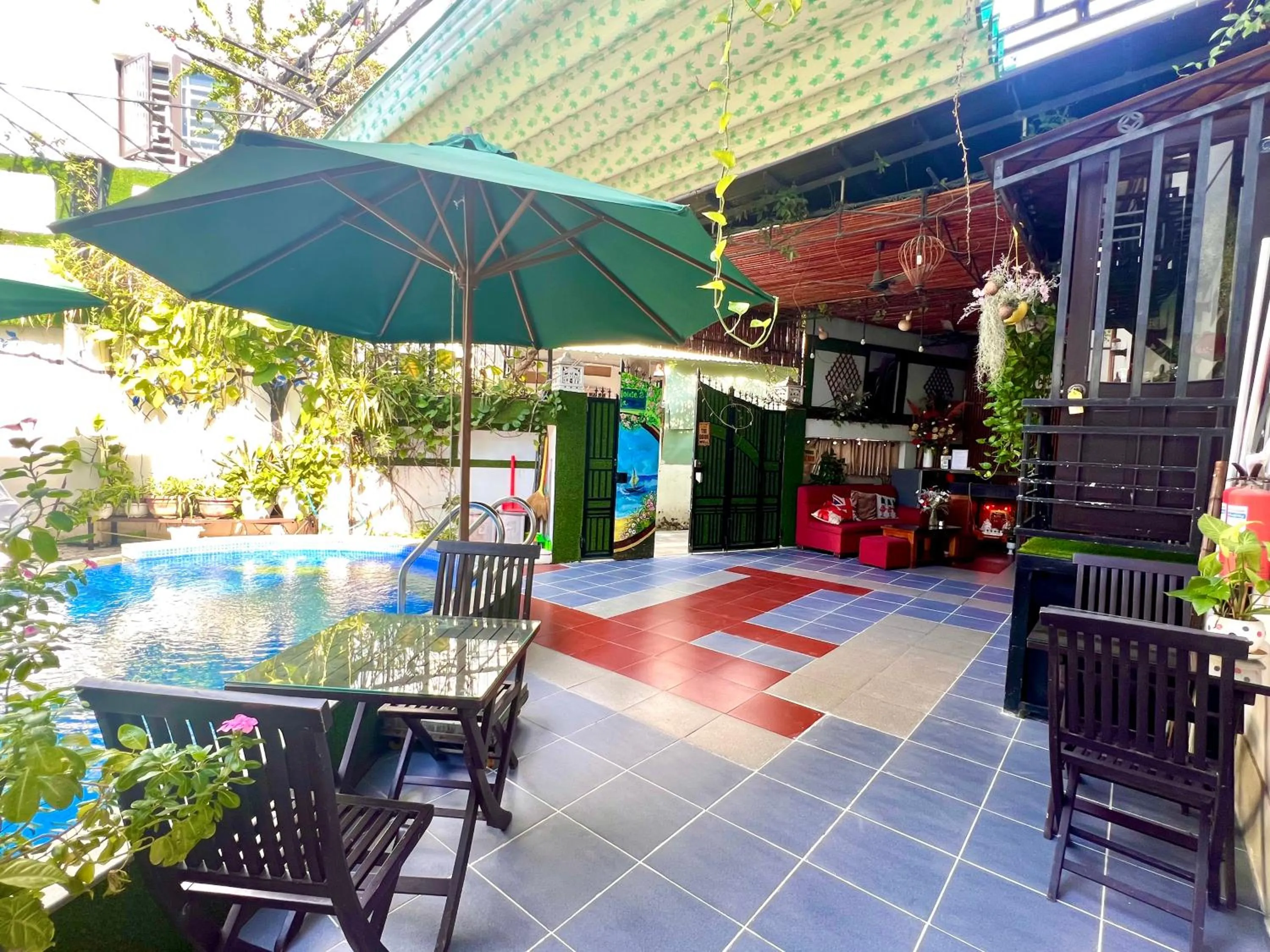 Balcony/Terrace in Ngo House 2 Villa