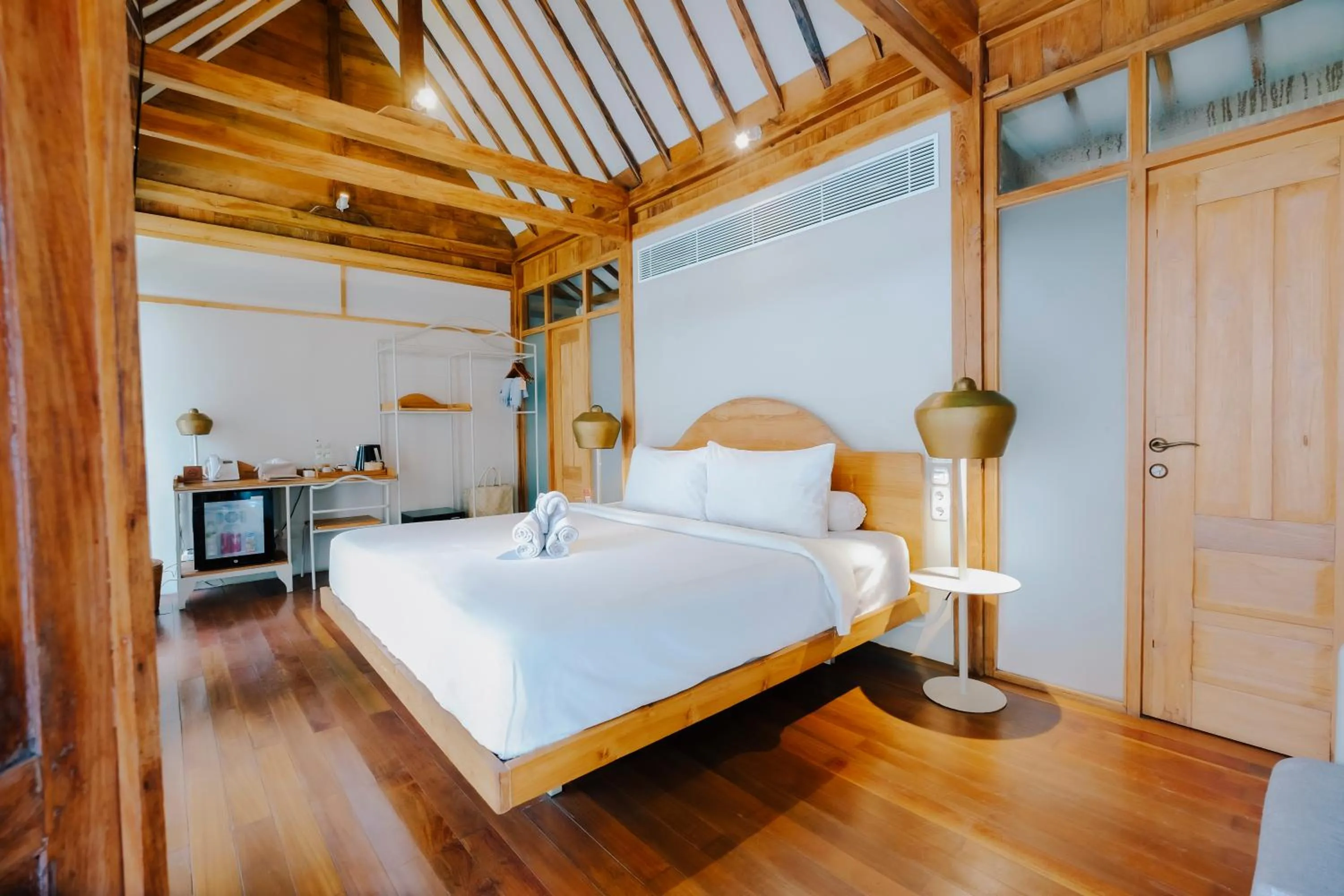 Bedroom, Bed in Ayom Java Village Solo