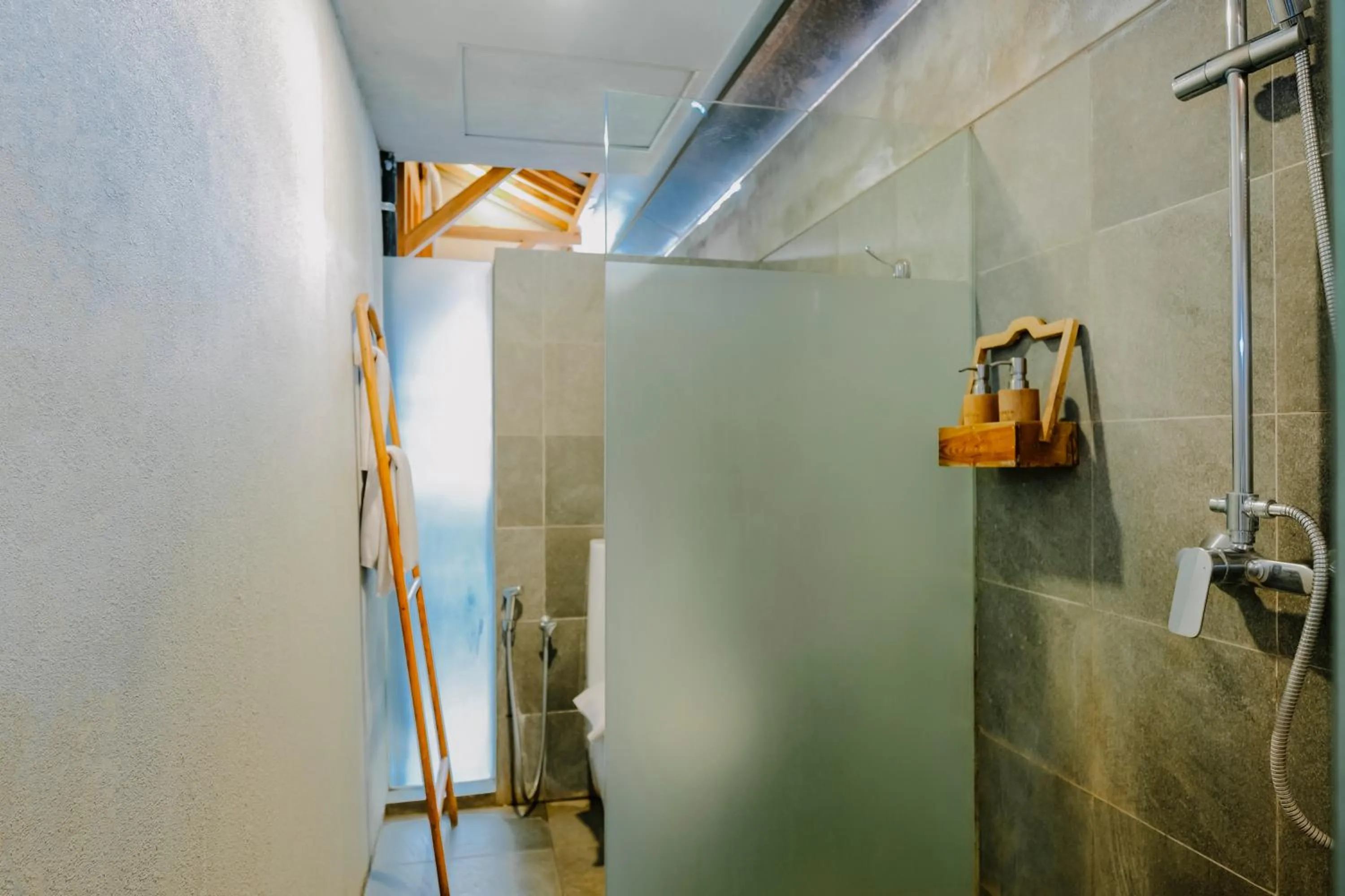 Bathroom in Ayom Java Village Solo