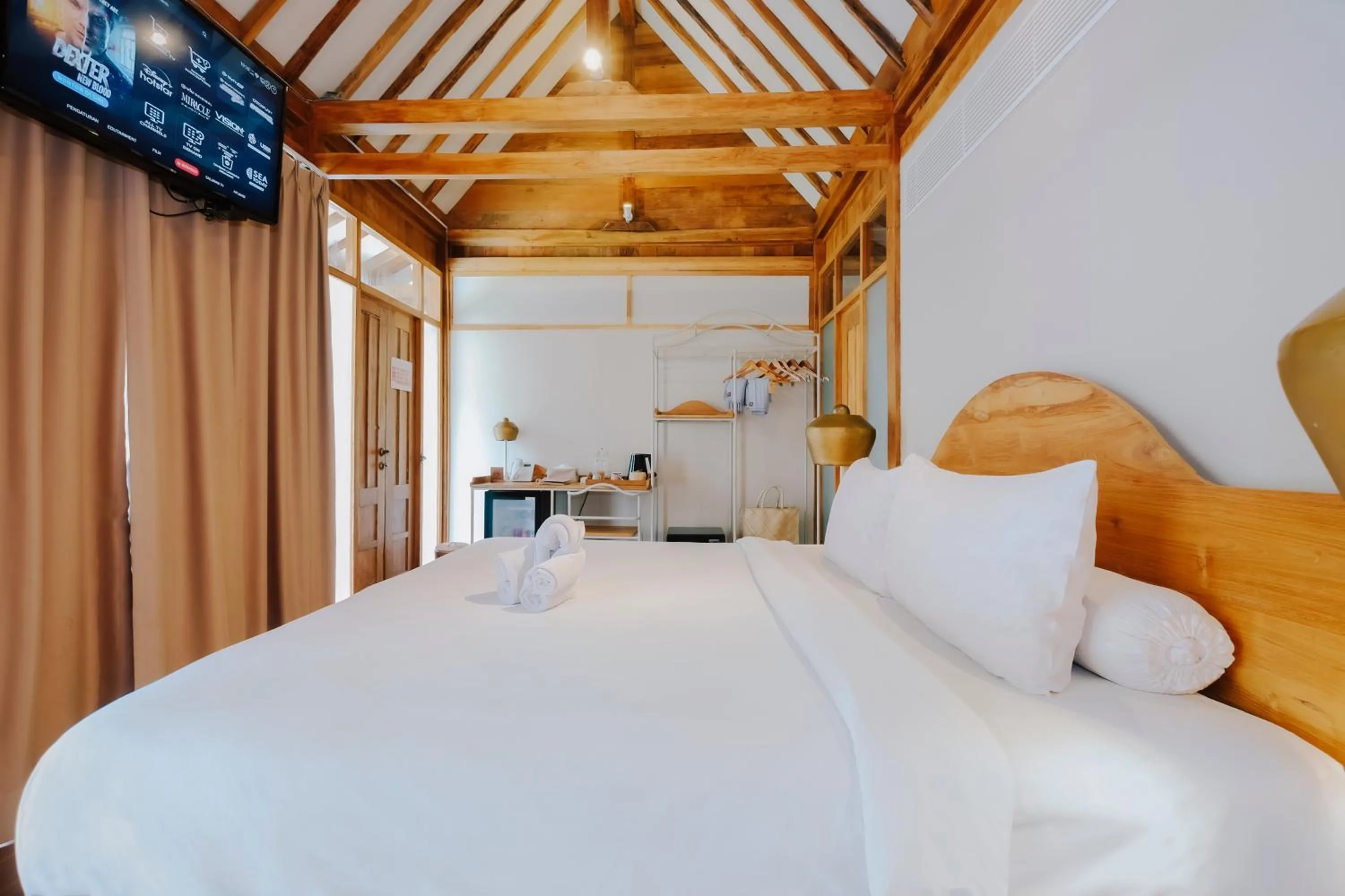 Bedroom, Bed in Ayom Java Village Solo