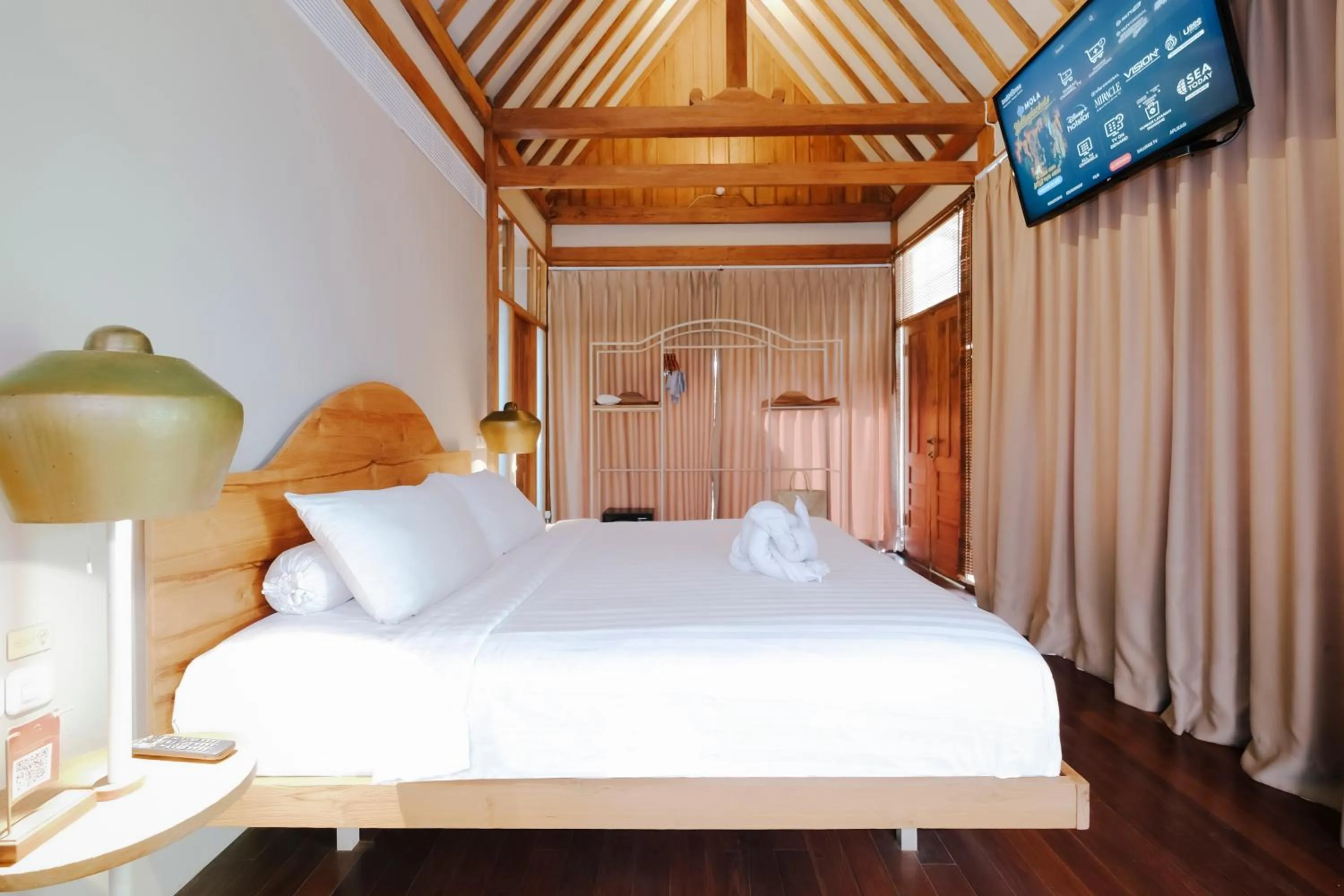 Bedroom, Bed in Ayom Java Village Solo