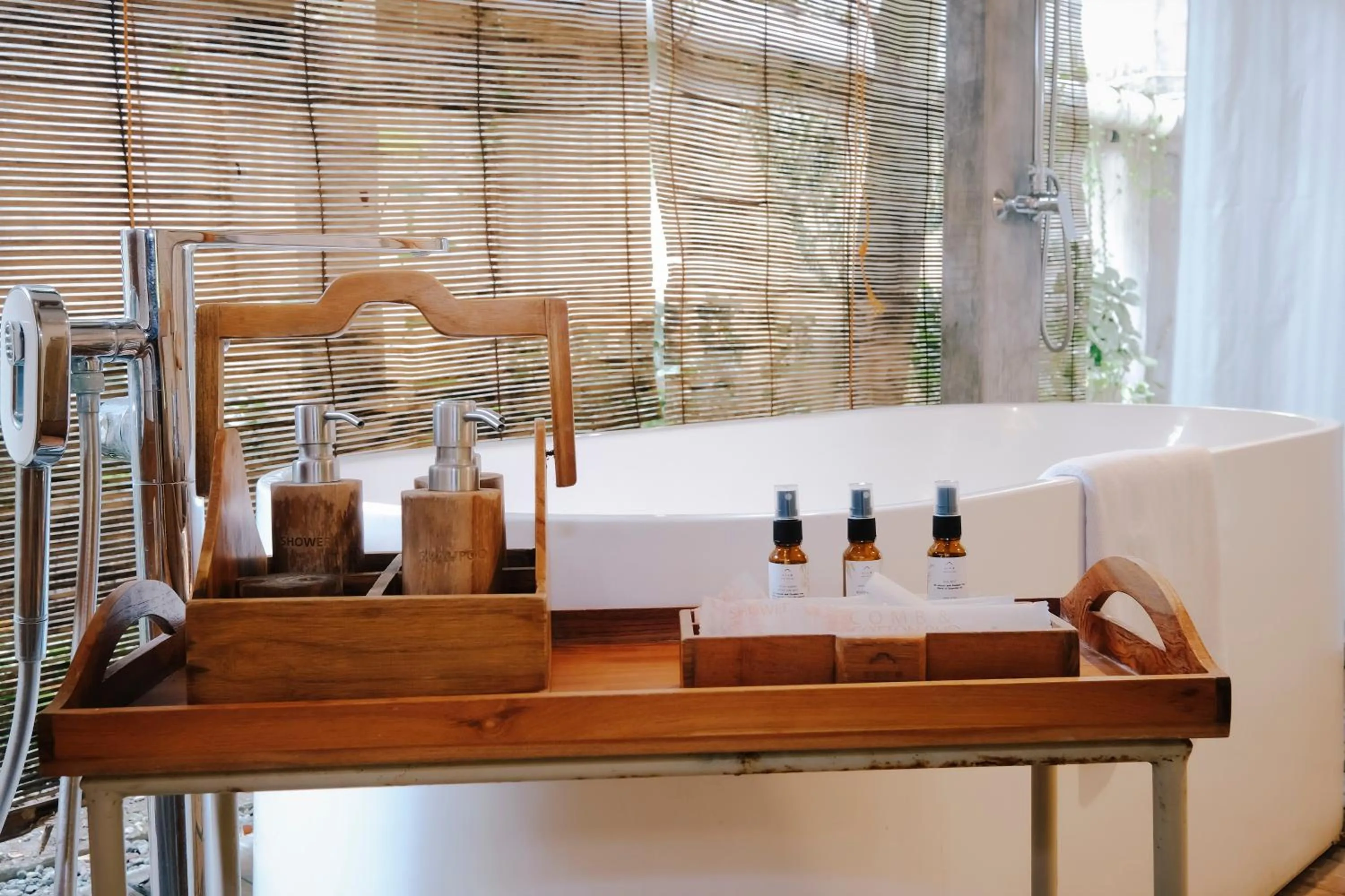 Bathroom in Ayom Java Village Solo