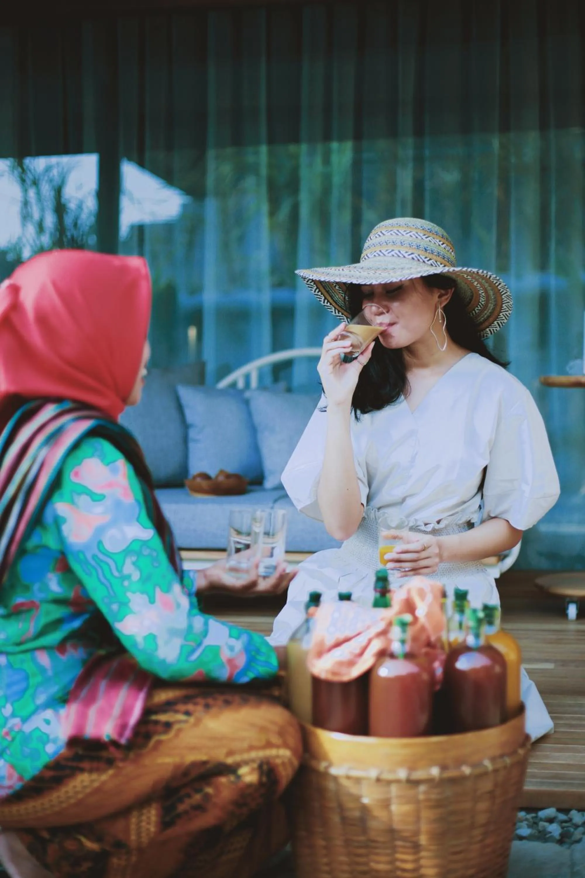 Day in Ayom Java Village Solo