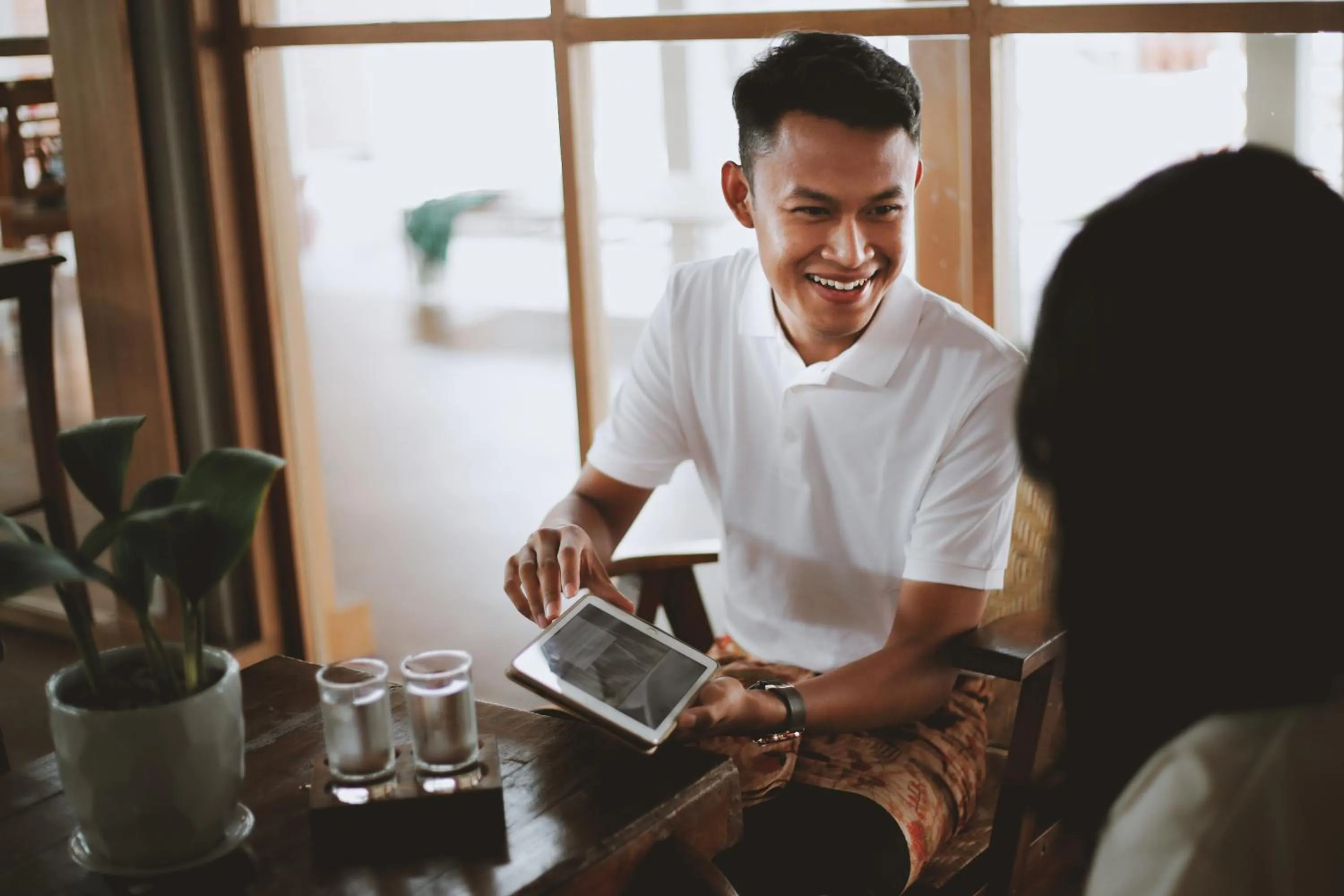 Staff in Ayom Java Village Solo