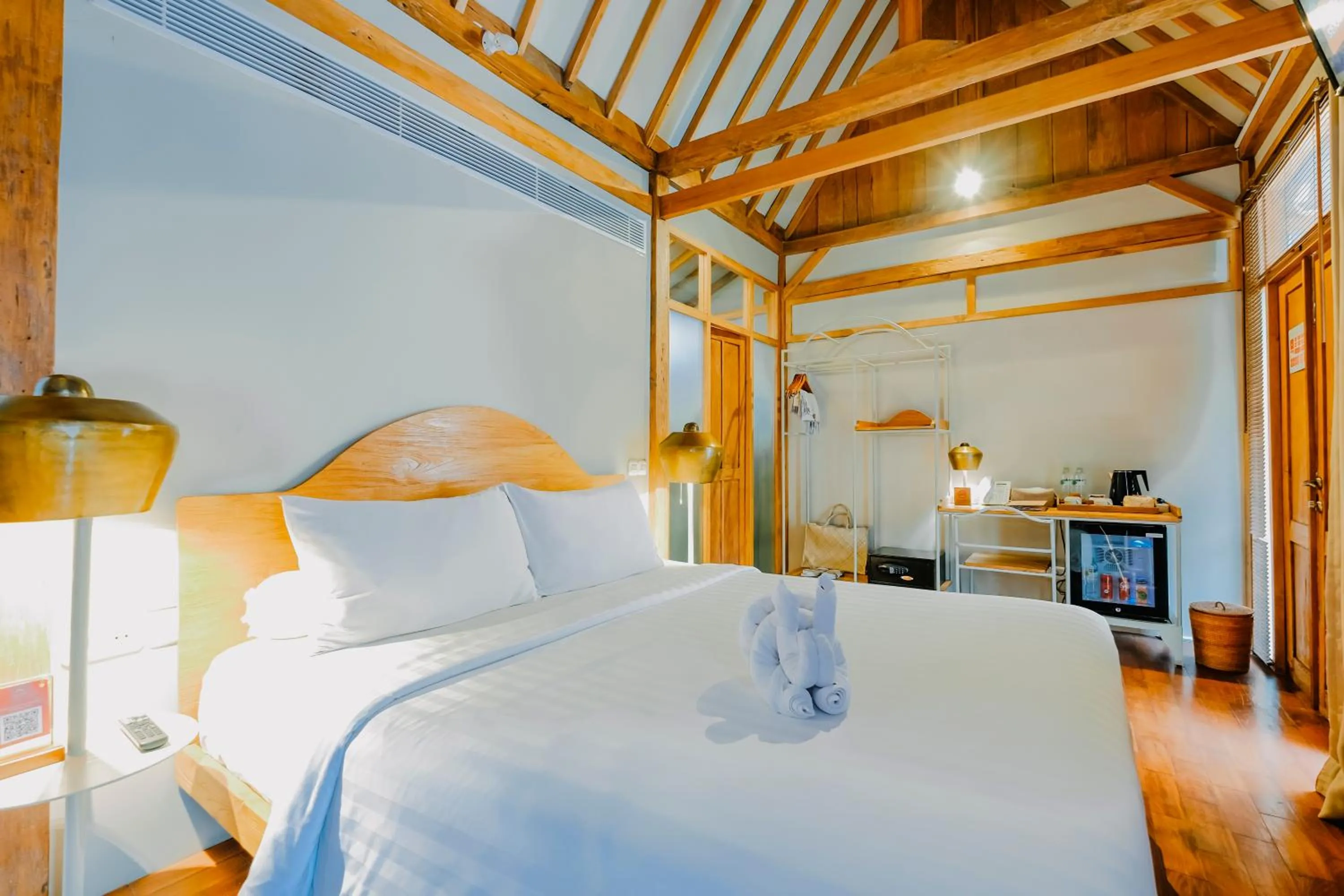 Bedroom, Bed in Ayom Java Village Solo