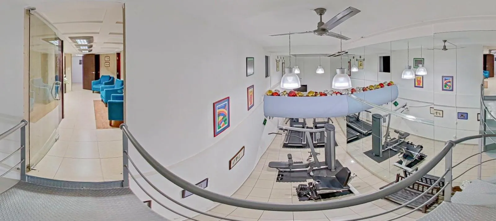 Fitness centre/facilities in Santa Rita Hotel del Arte