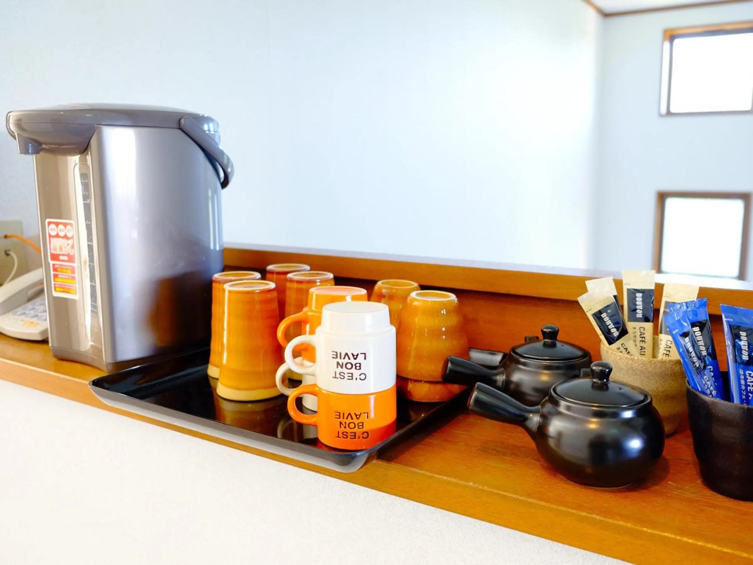 Coffee/tea facilities in Kokumin Shukusha Sun Marina