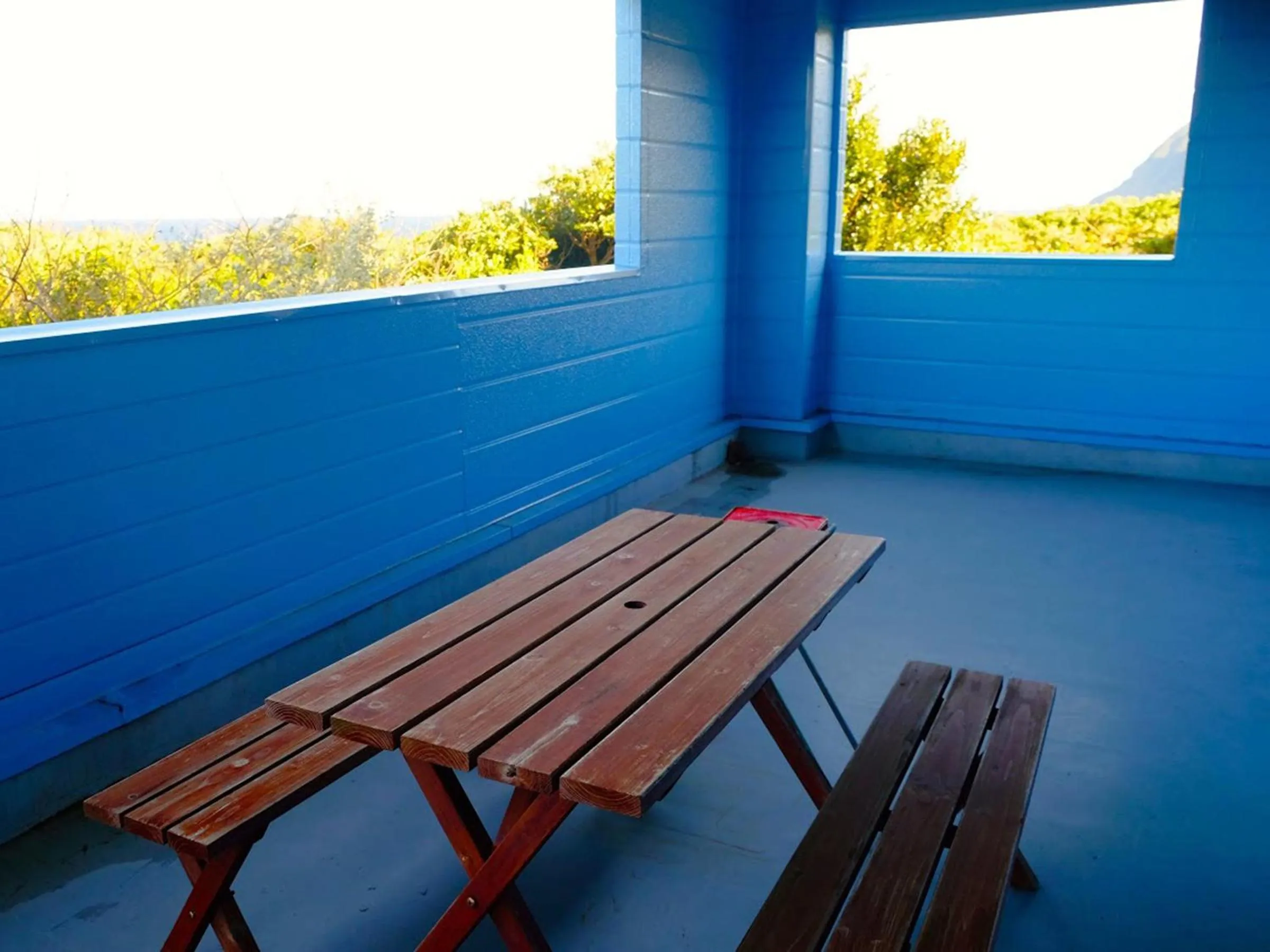 Balcony/Terrace in Kokumin Shukusha Sun Marina