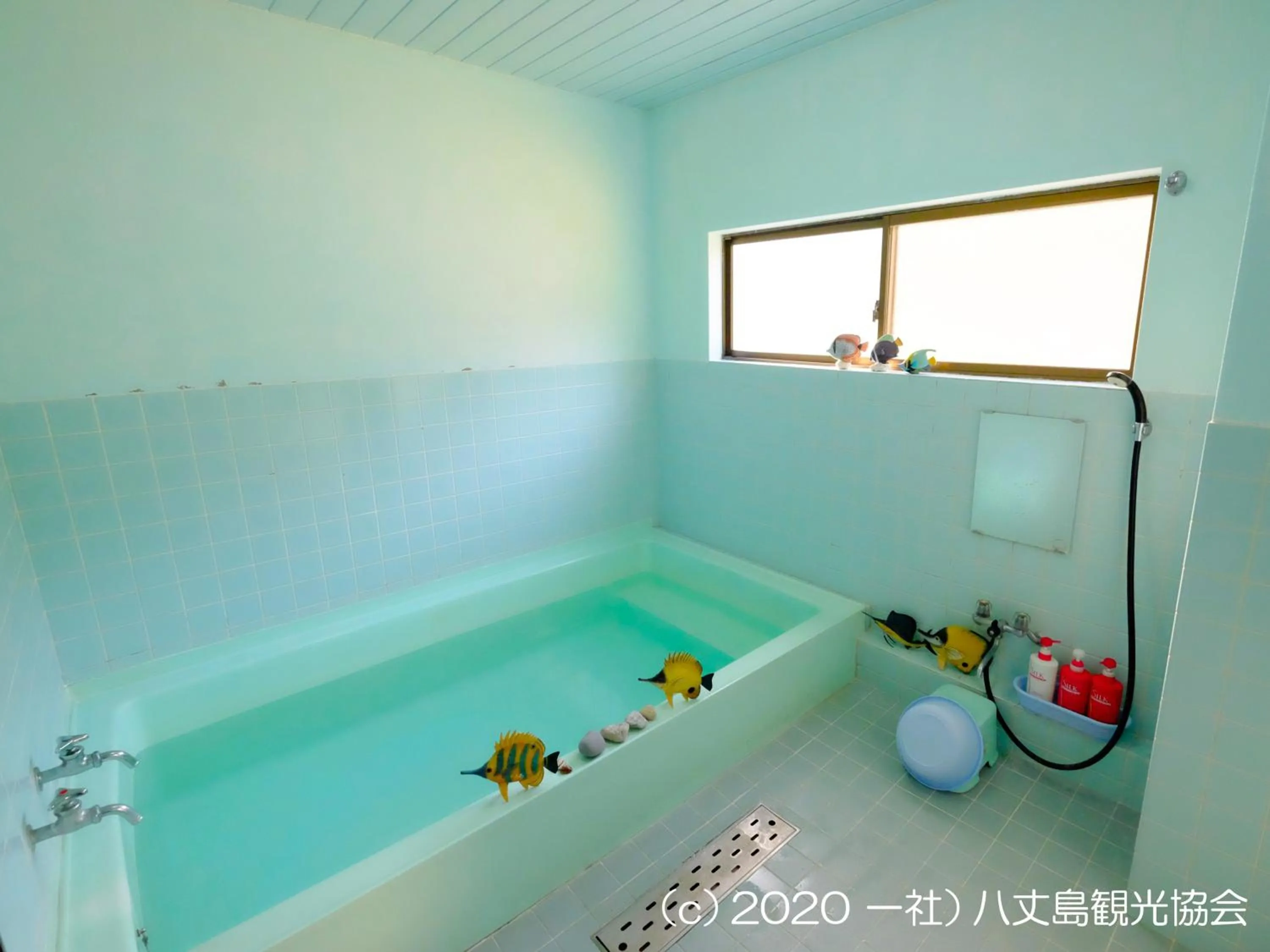 Bathroom in Kokumin Shukusha Sun Marina