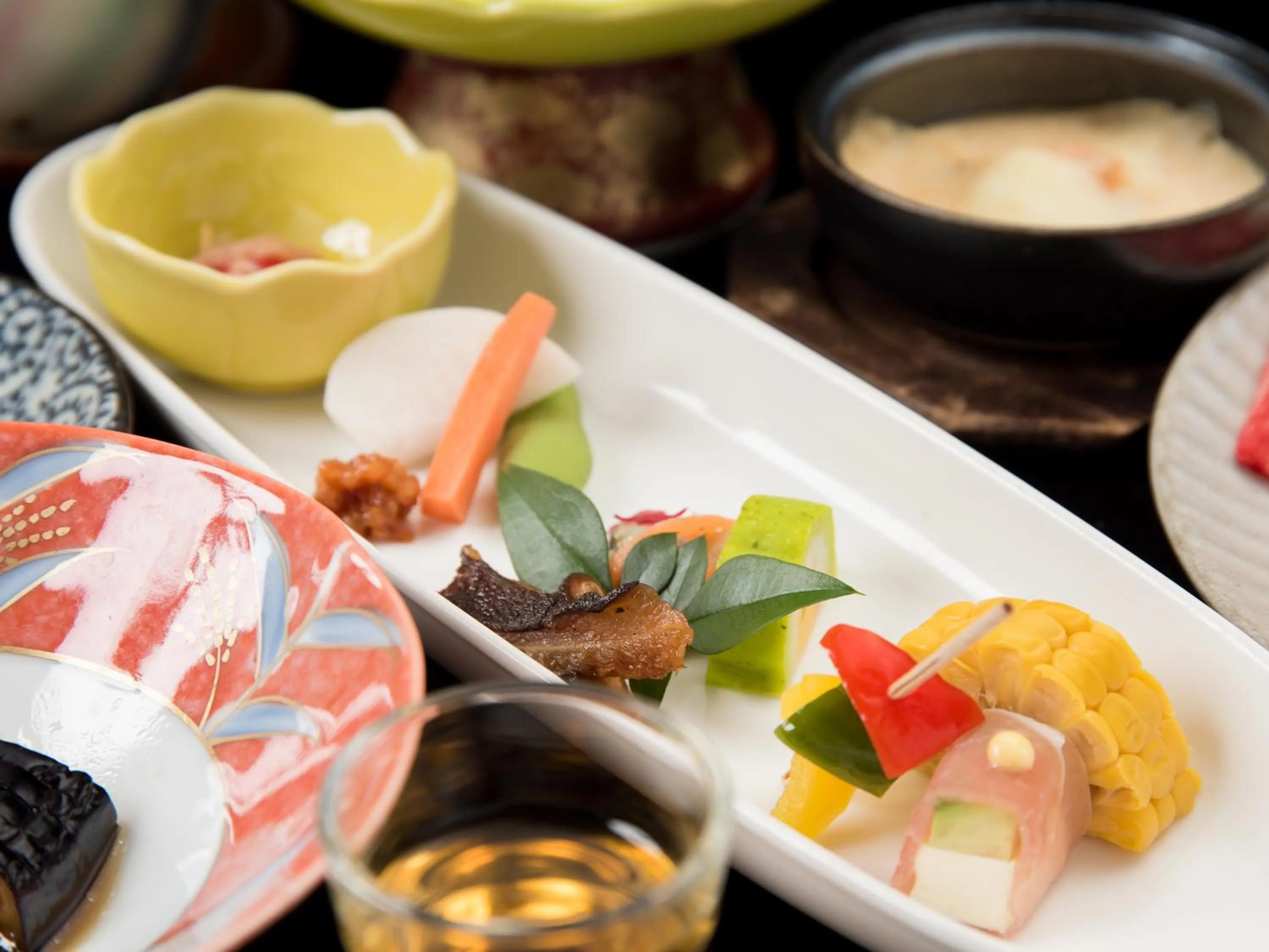 Dinner in Sanso Matsuya