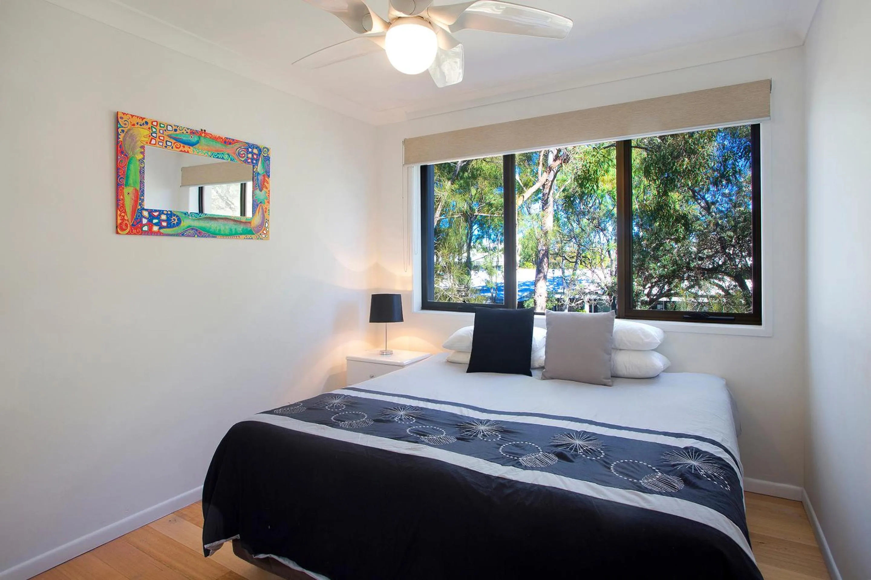 Bedroom in Noosa Shores Resort