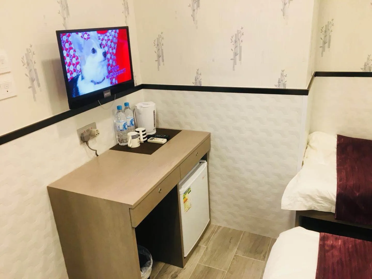 Bed in Vve Vve Hotel