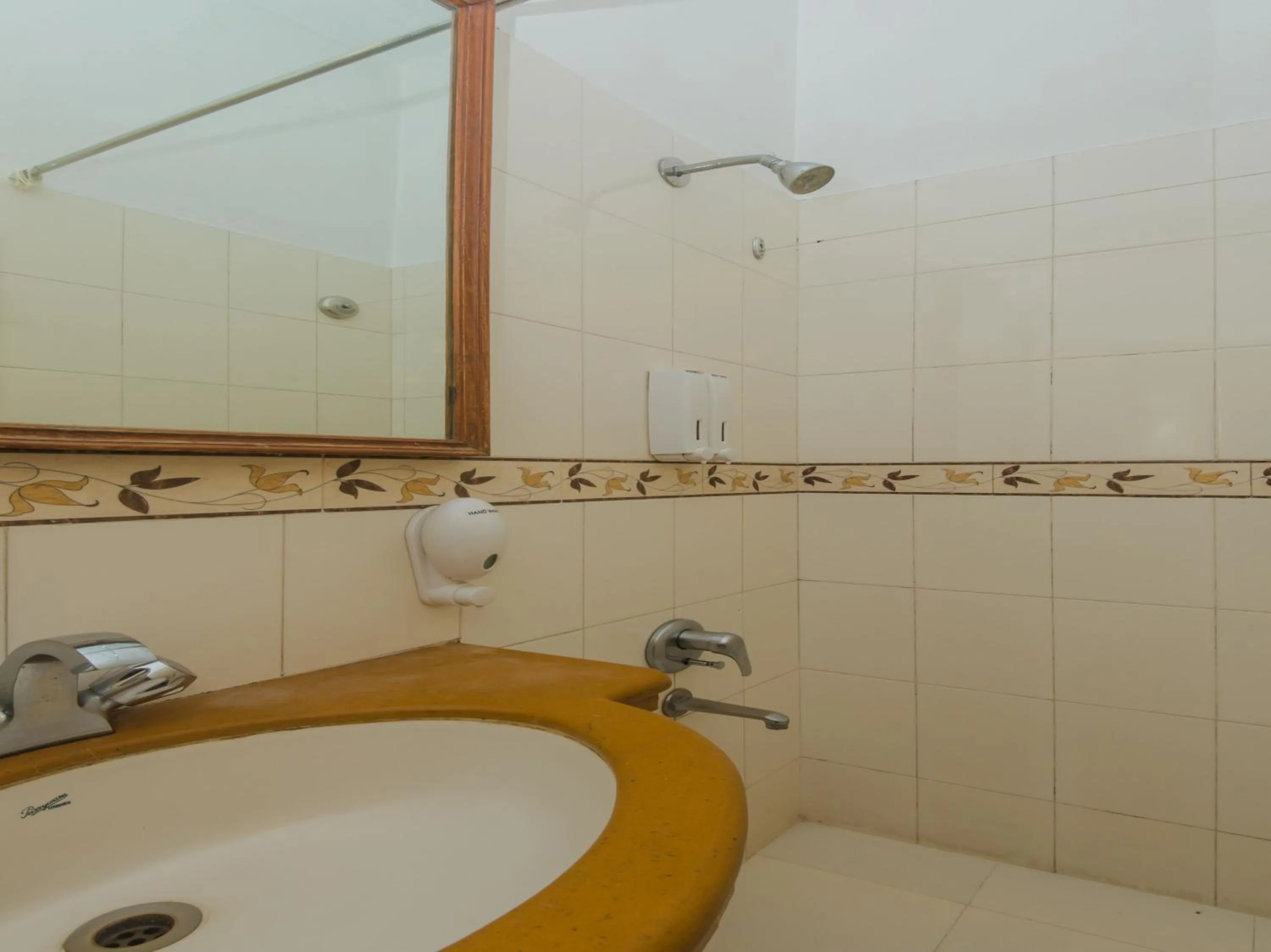 Shower in Accord Hotel