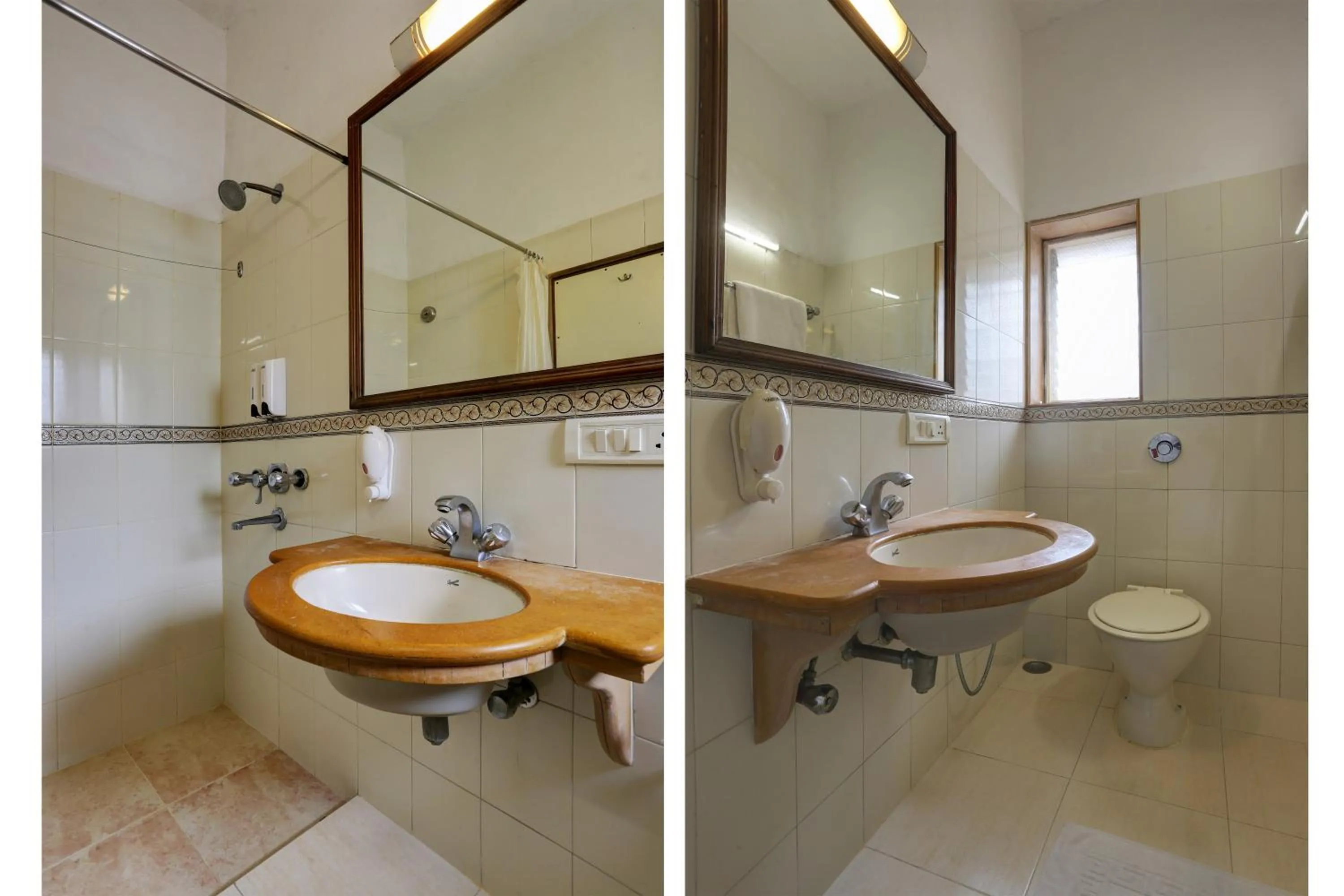 Bathroom in Accord Hotel