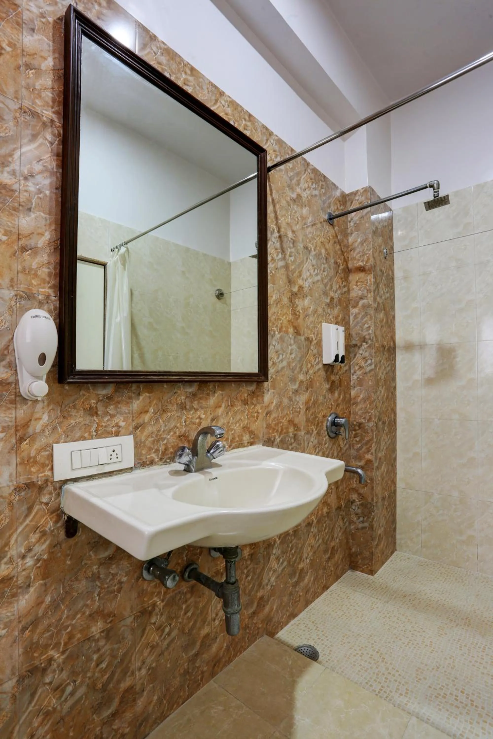 Shower in Accord Hotel