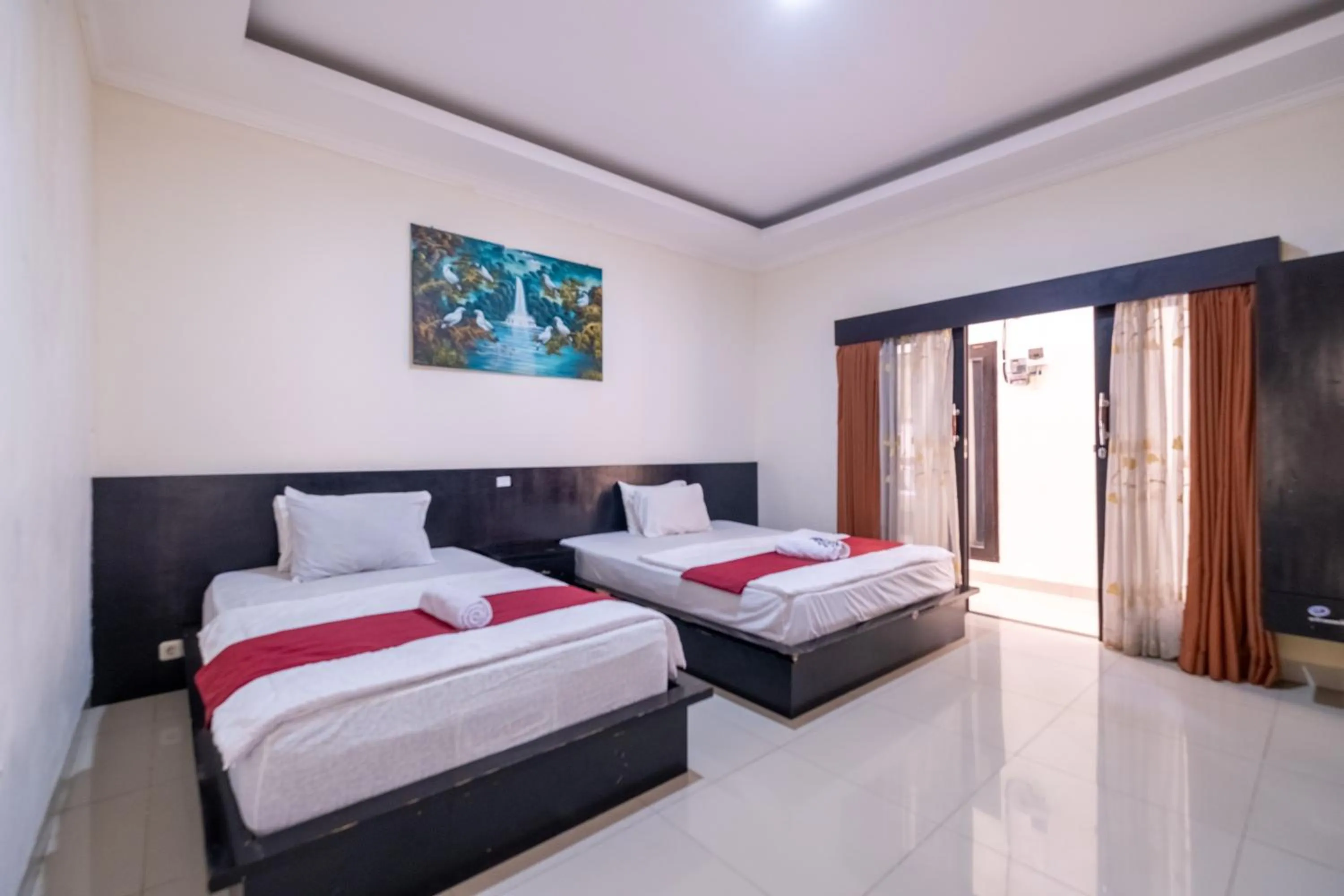 Bed in Samudra Homestay
