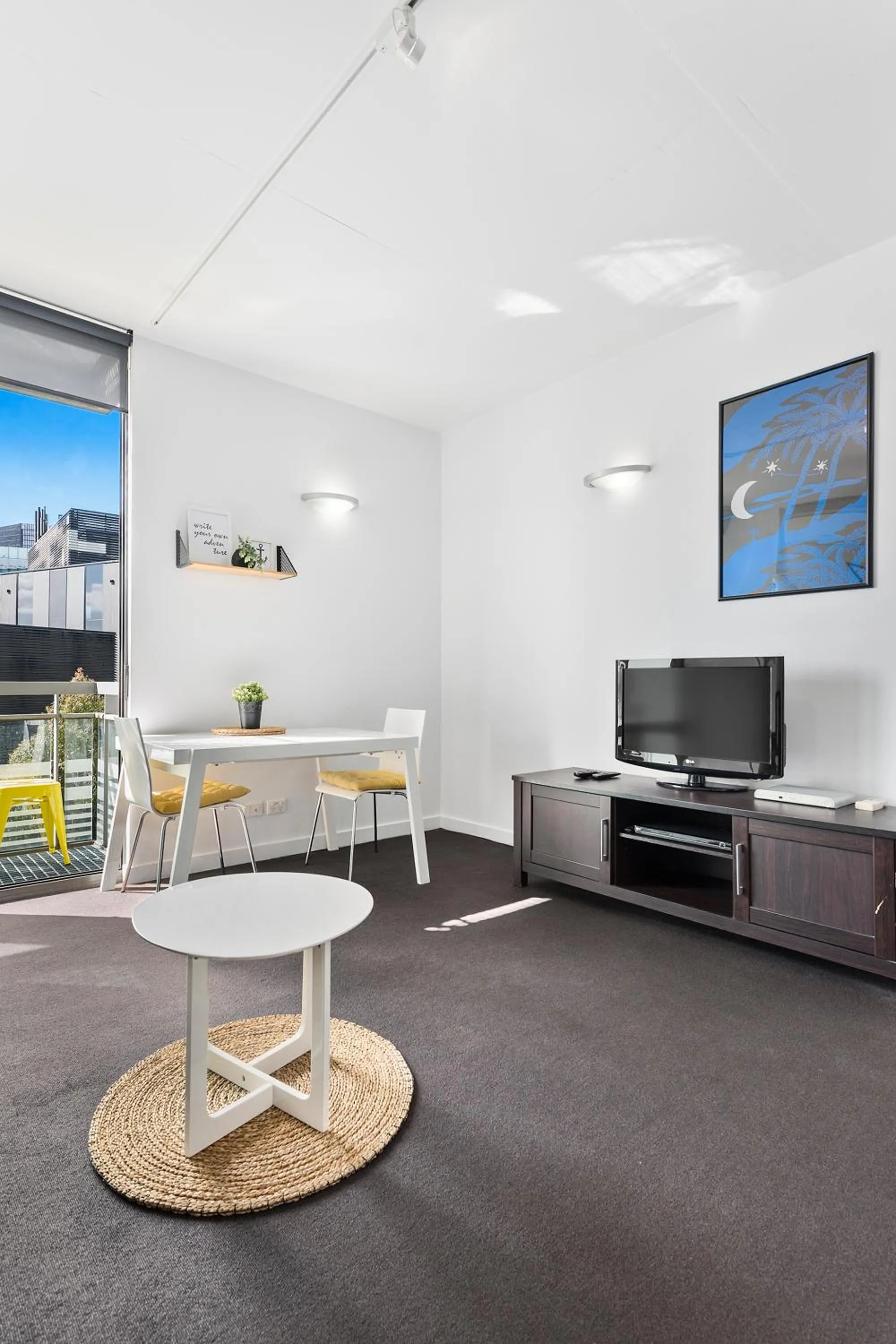 Living room in Docklands Private Collection - City Harbour Apartments