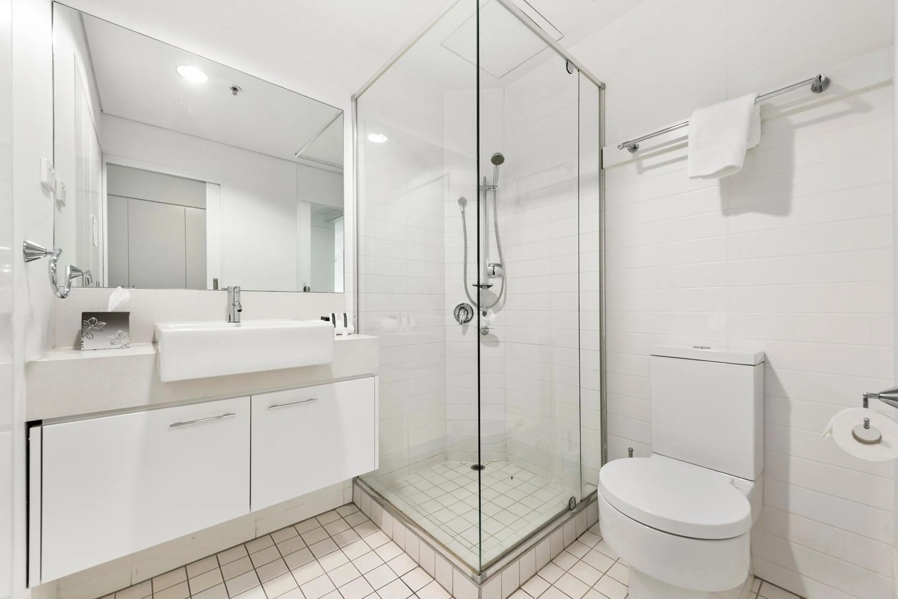 Shower in Docklands Private Collection - City Harbour Apartments