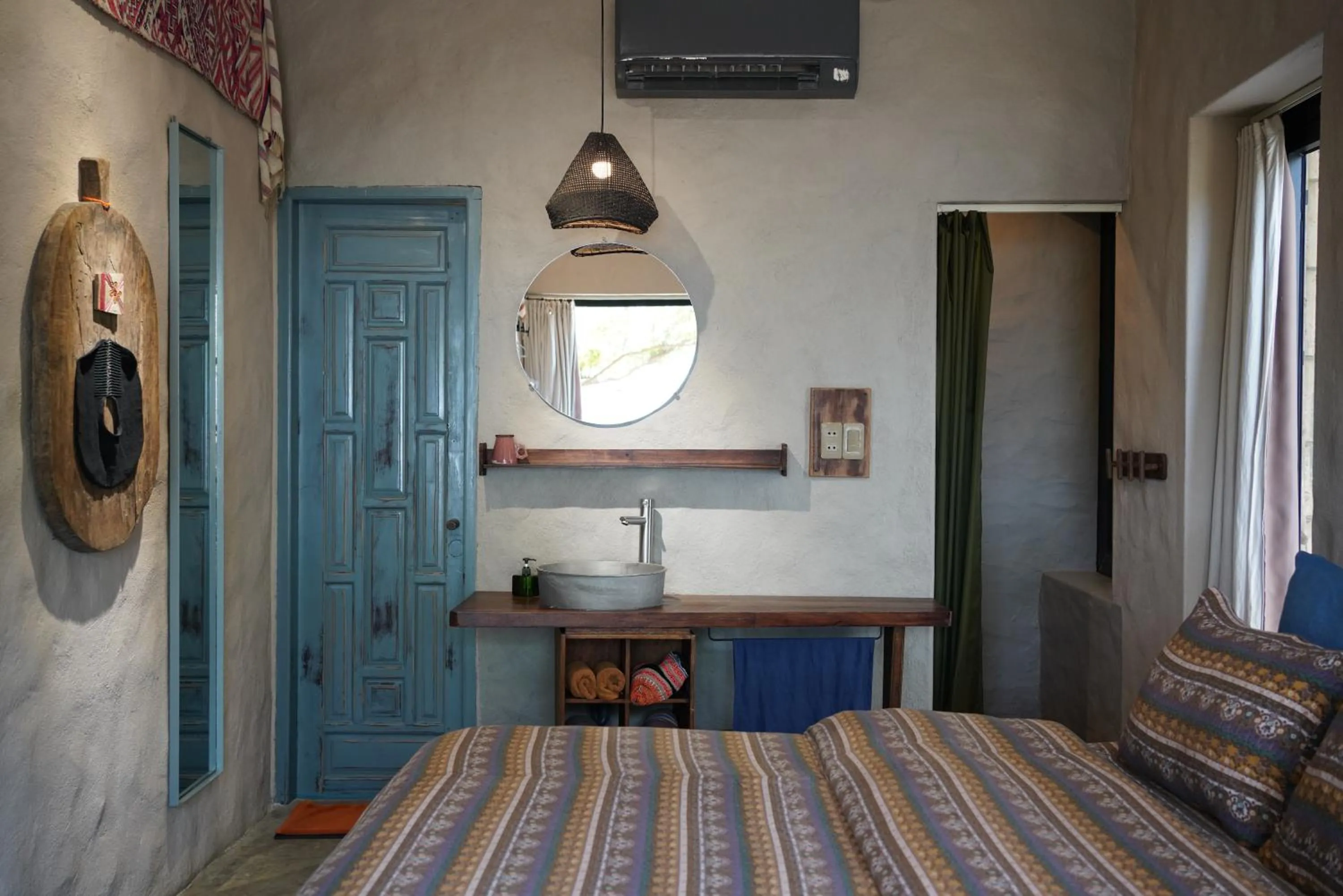 Bathroom, Bed in Dechiu