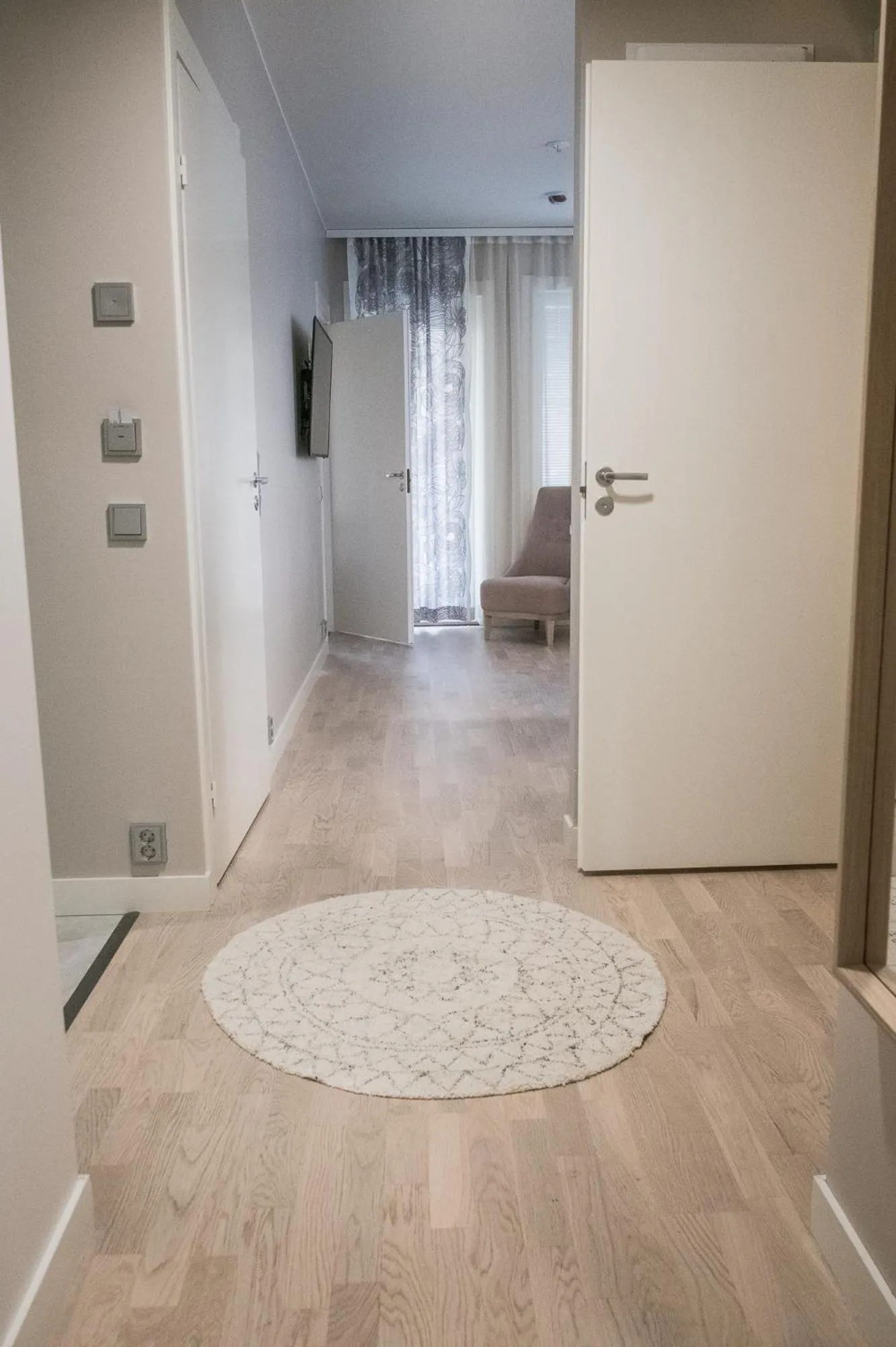 Living room in Santasport Apartment Hotel