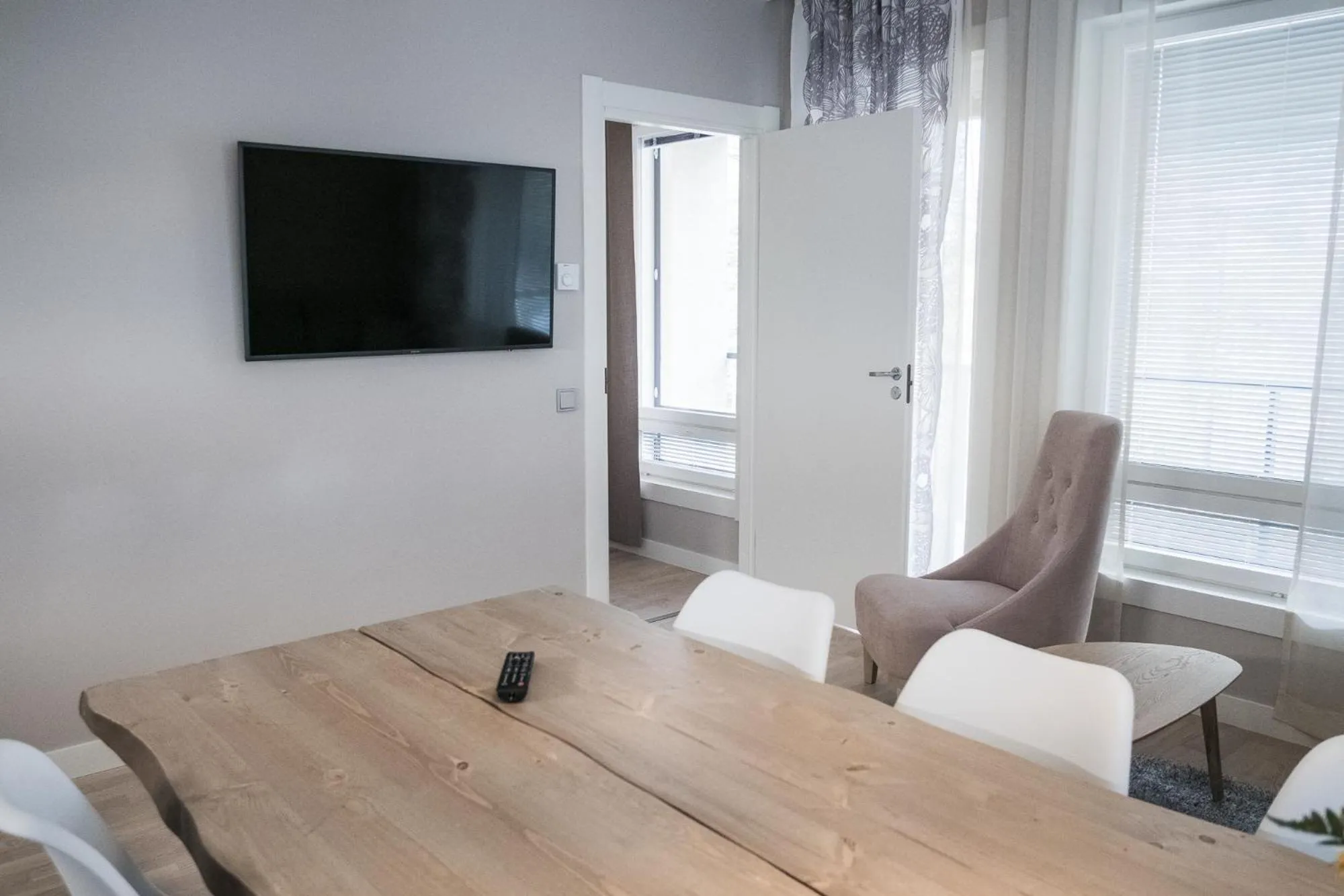 TV and multimedia in Santasport Apartment Hotel