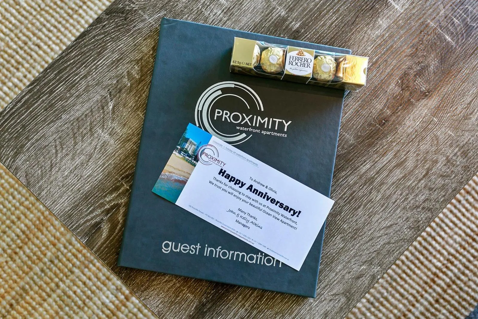 Food close-up in Proximity Waterfront Apartments