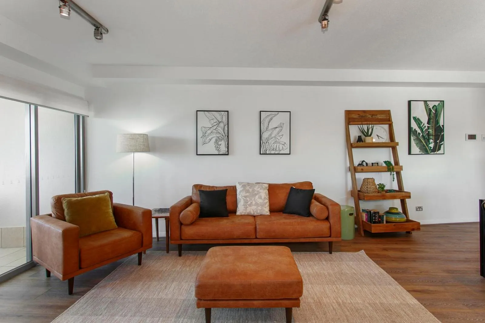 Living room in Proximity Waterfront Apartments