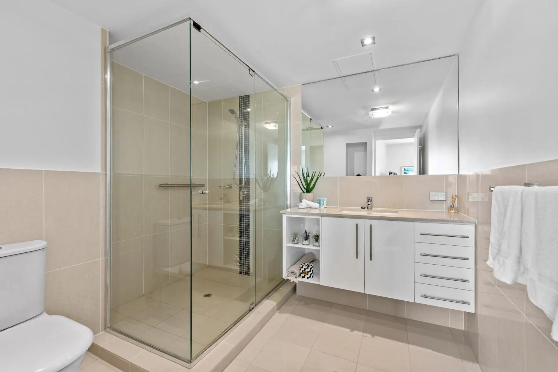 Bathroom in Proximity Waterfront Apartments