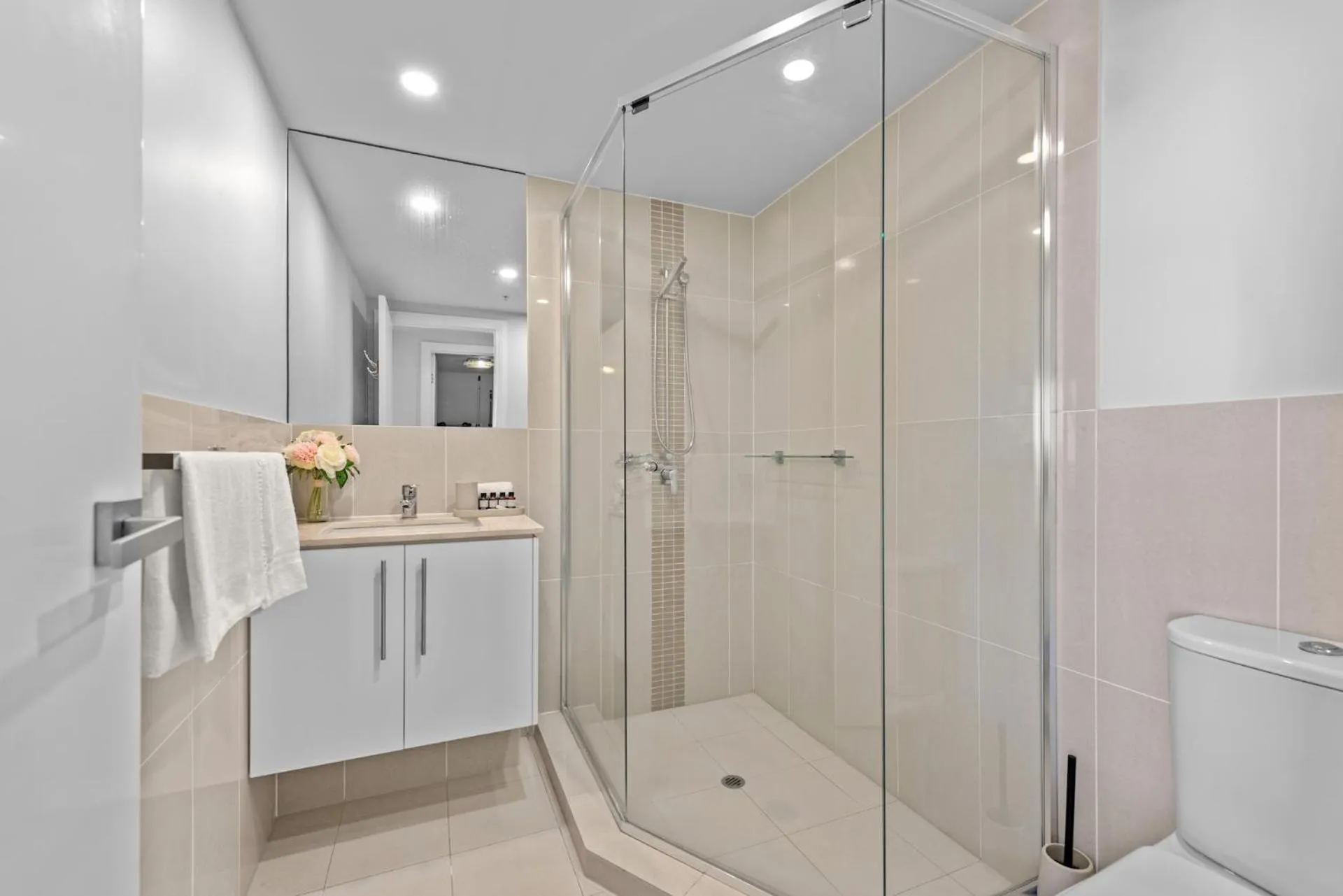 Bathroom in Proximity Waterfront Apartments