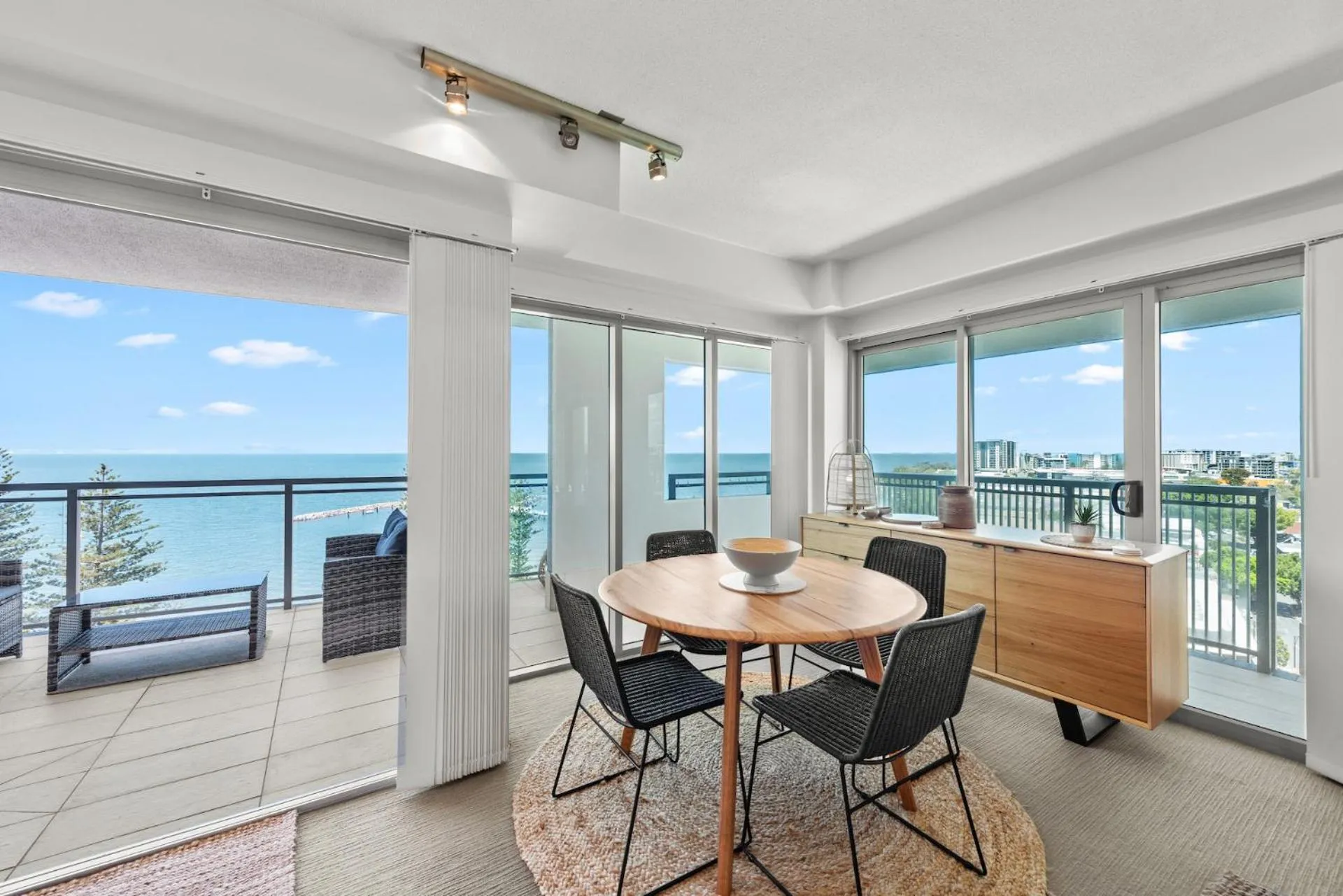 Dining area in Proximity Waterfront Apartments