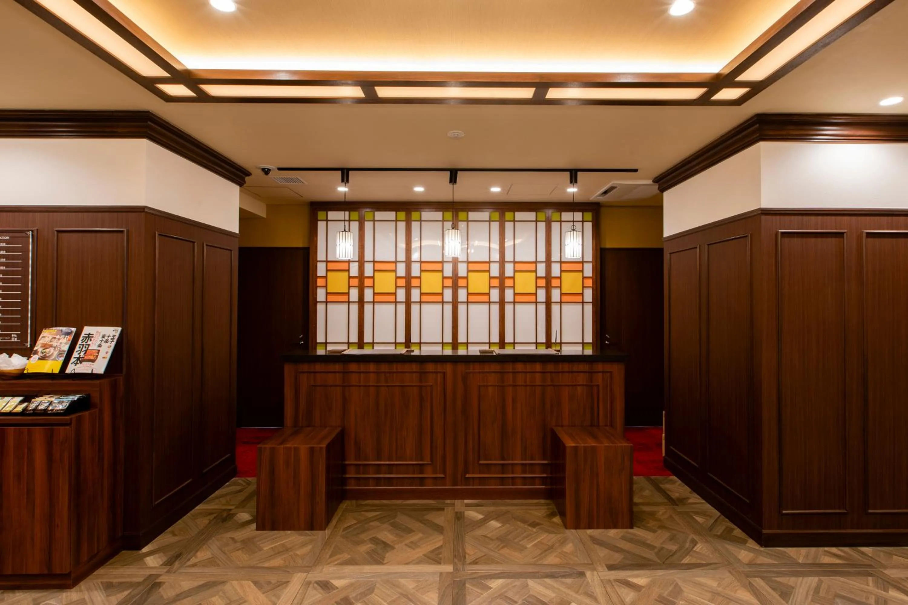 Lobby or reception in Hotel Wing International Tokyo Akabane