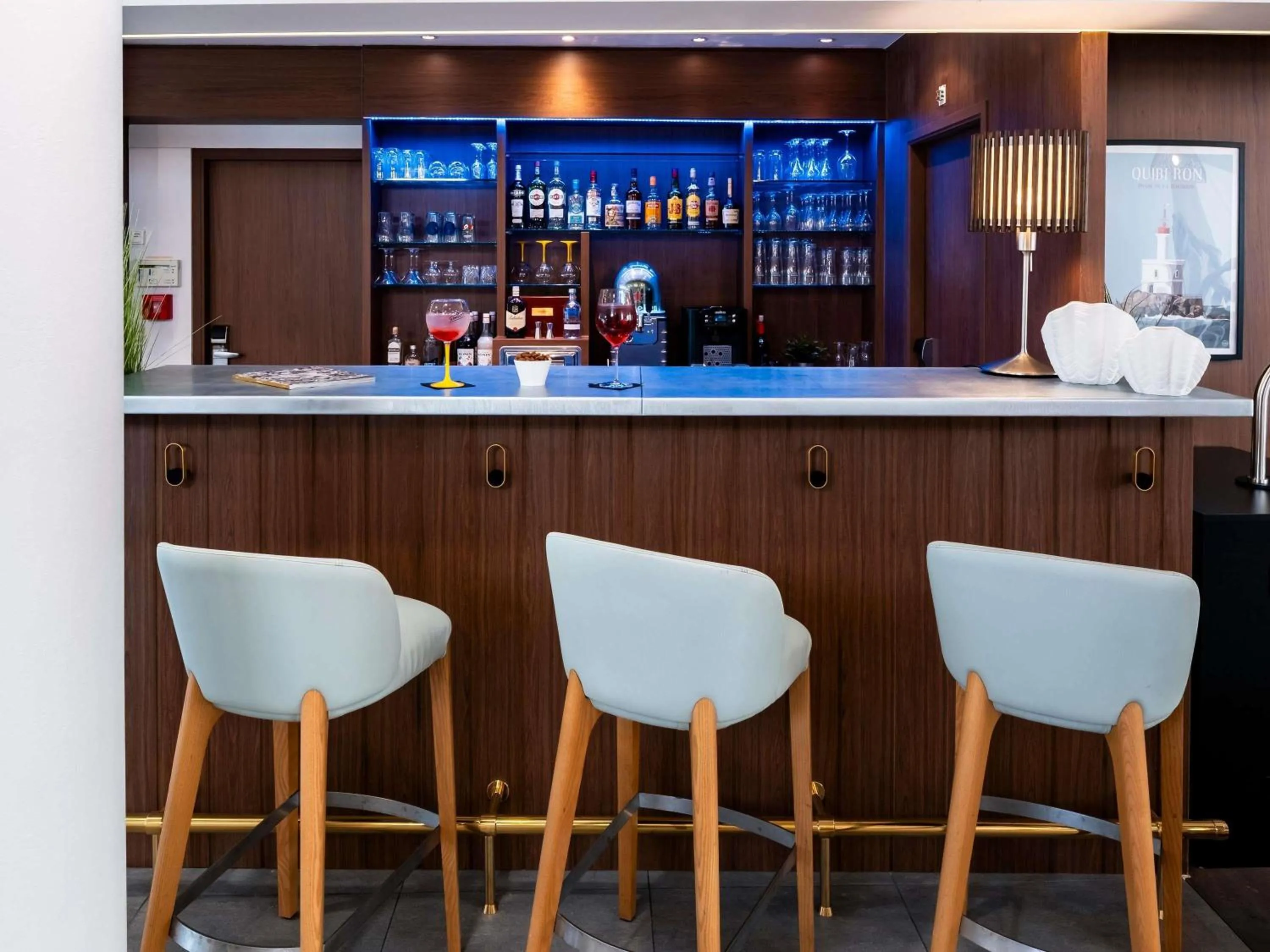 Lounge or bar in ibis Styles Quiberon Centre