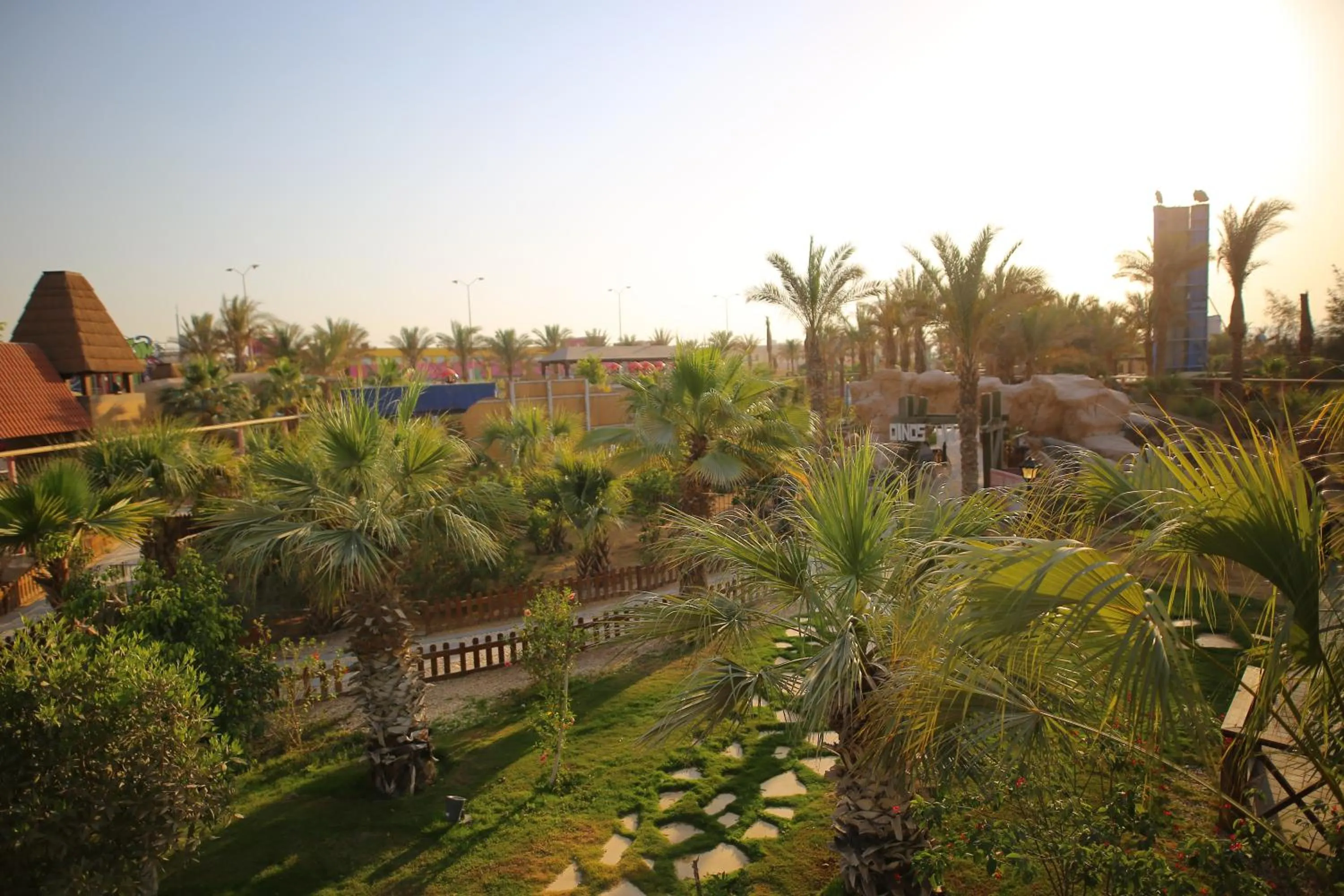 Natural landscape in Swiss Inn Teda Hotel & Aqua Park