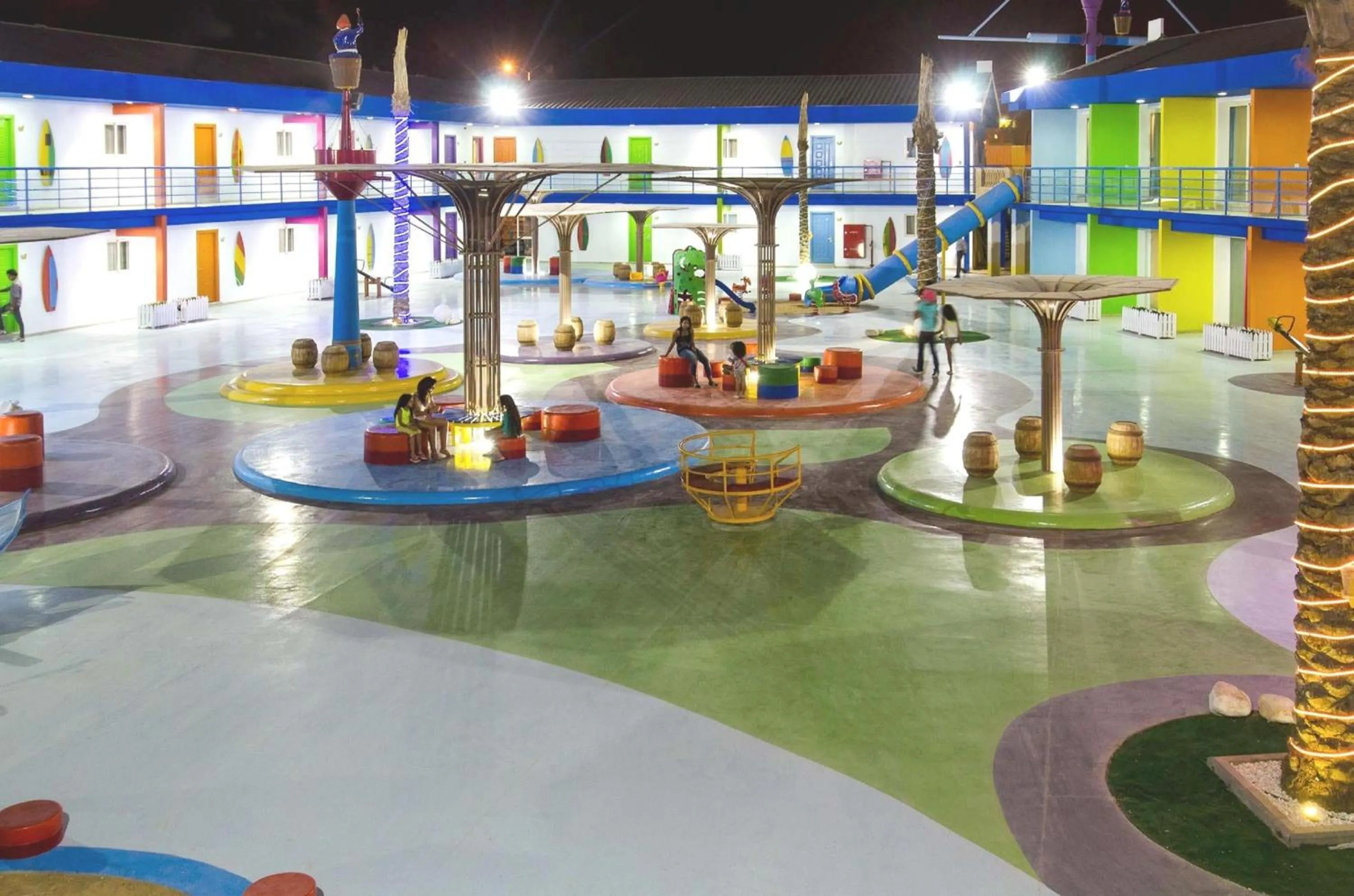 young children in Swiss Inn Teda Hotel & Aqua Park
