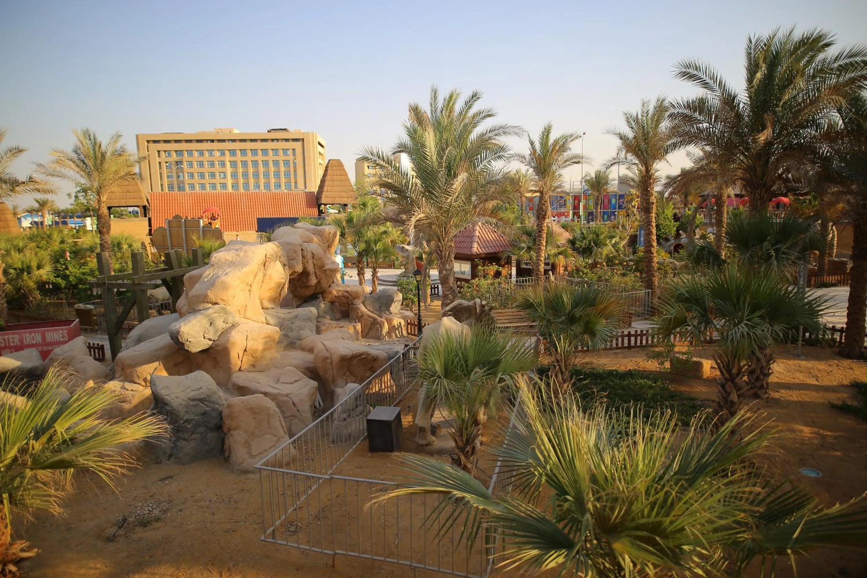 Property building in Swiss Inn Teda Hotel & Aqua Park