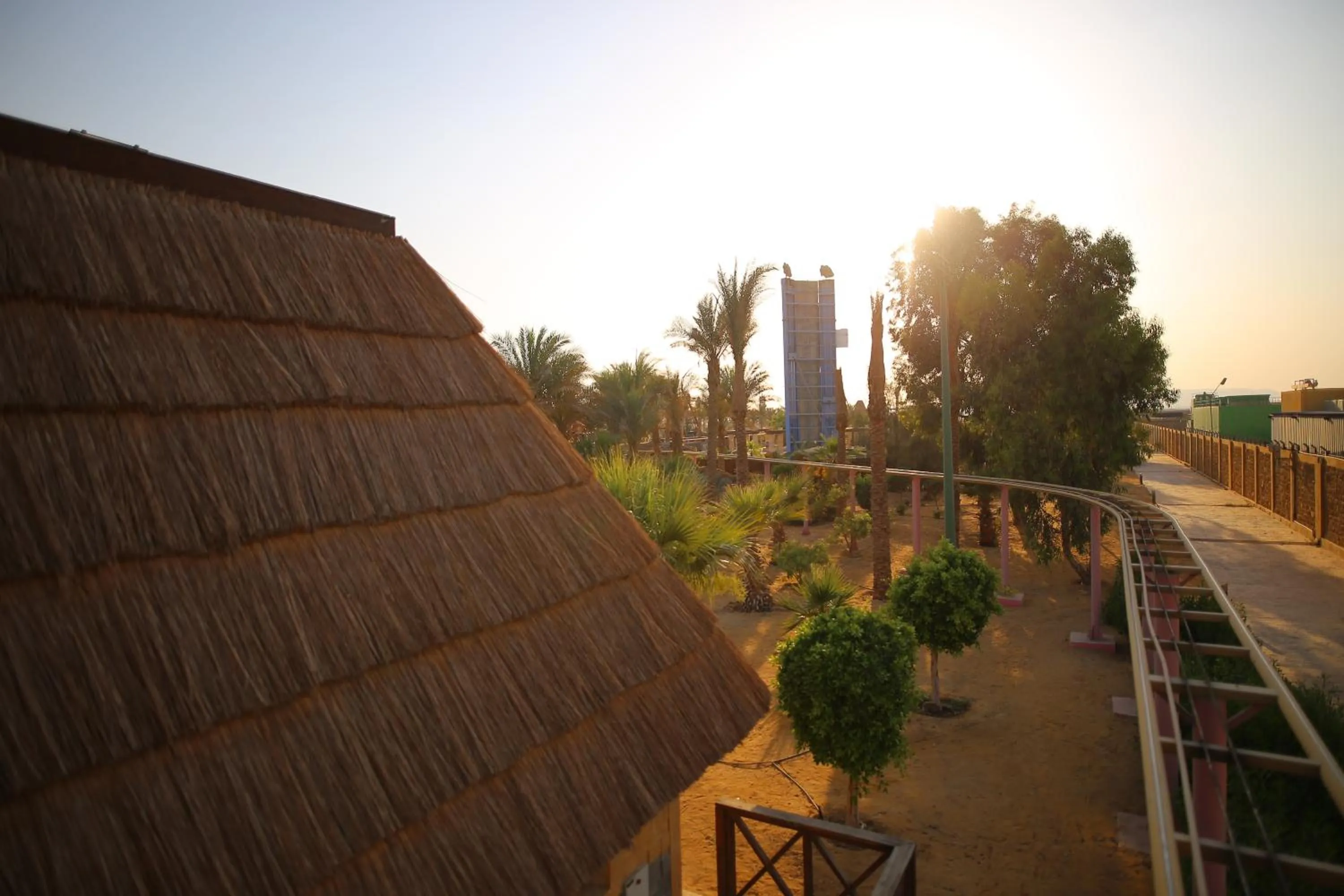 Sunrise in Swiss Inn Teda Hotel & Aqua Park