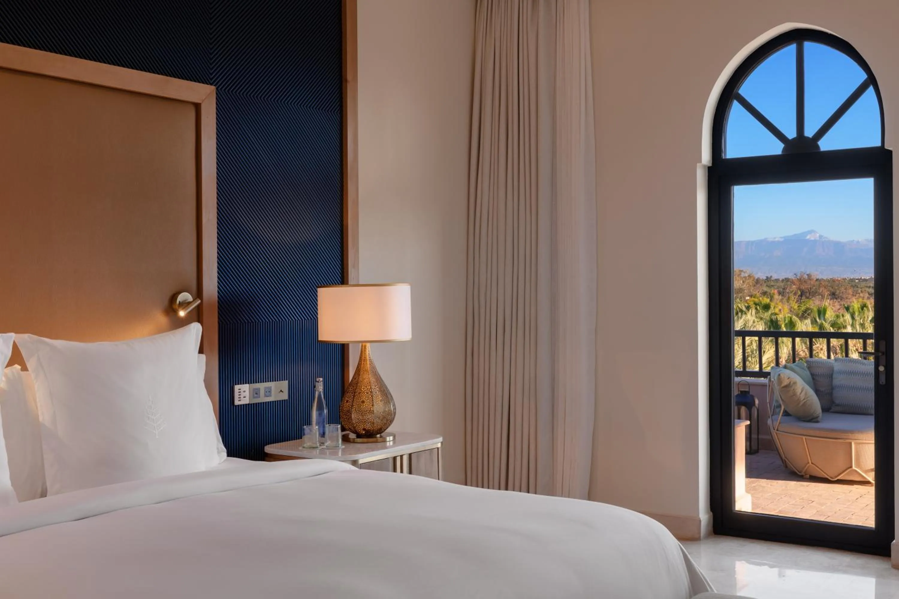 Bed in Four Seasons Resort Marrakech