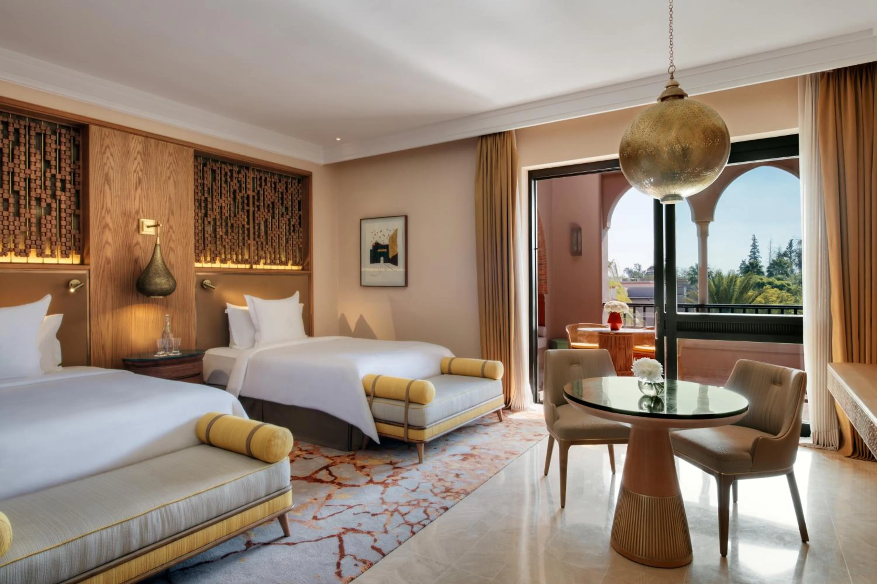 Bedroom, Bed in Four Seasons Resort Marrakech
