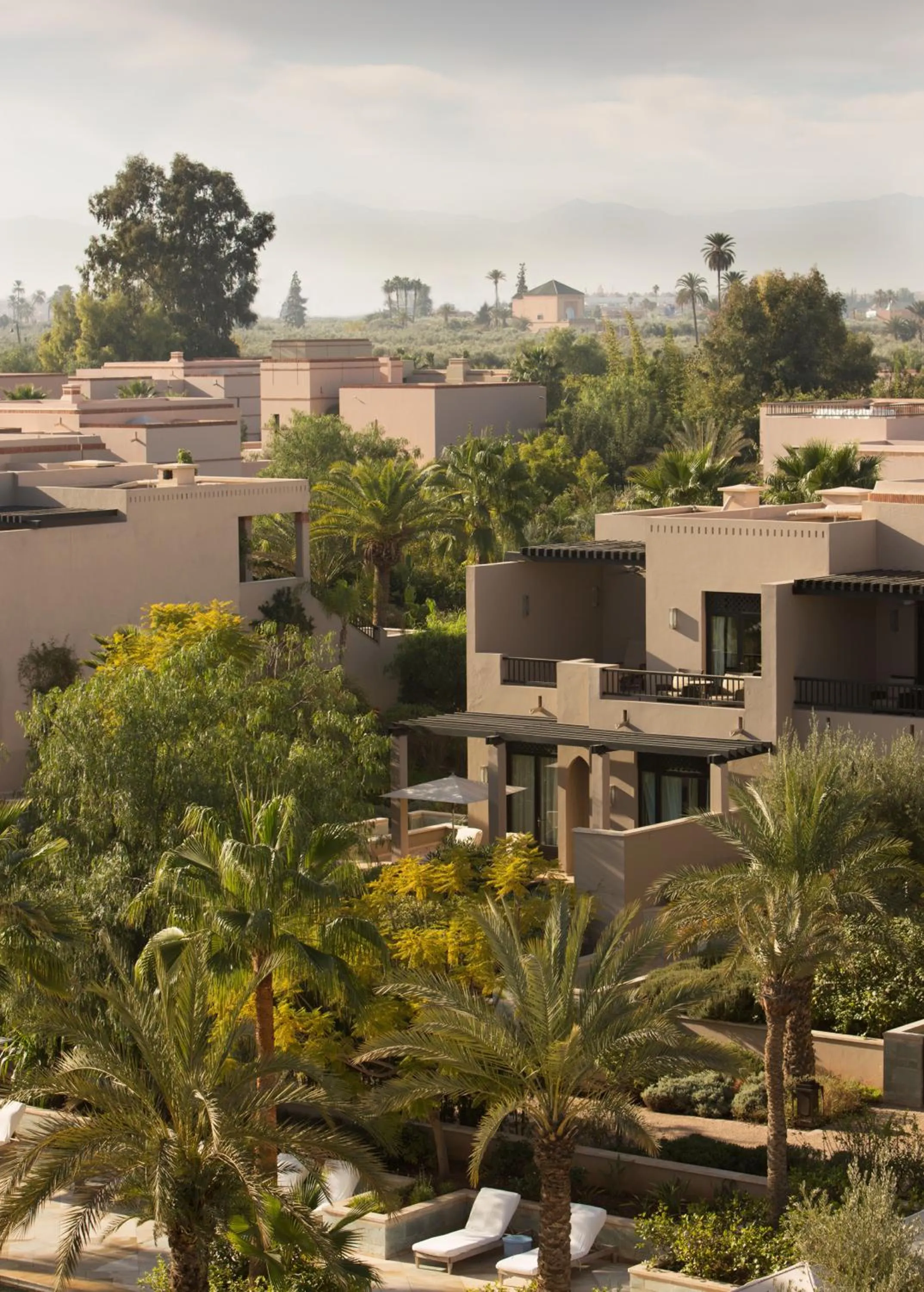 Garden view in Four Seasons Resort Marrakech