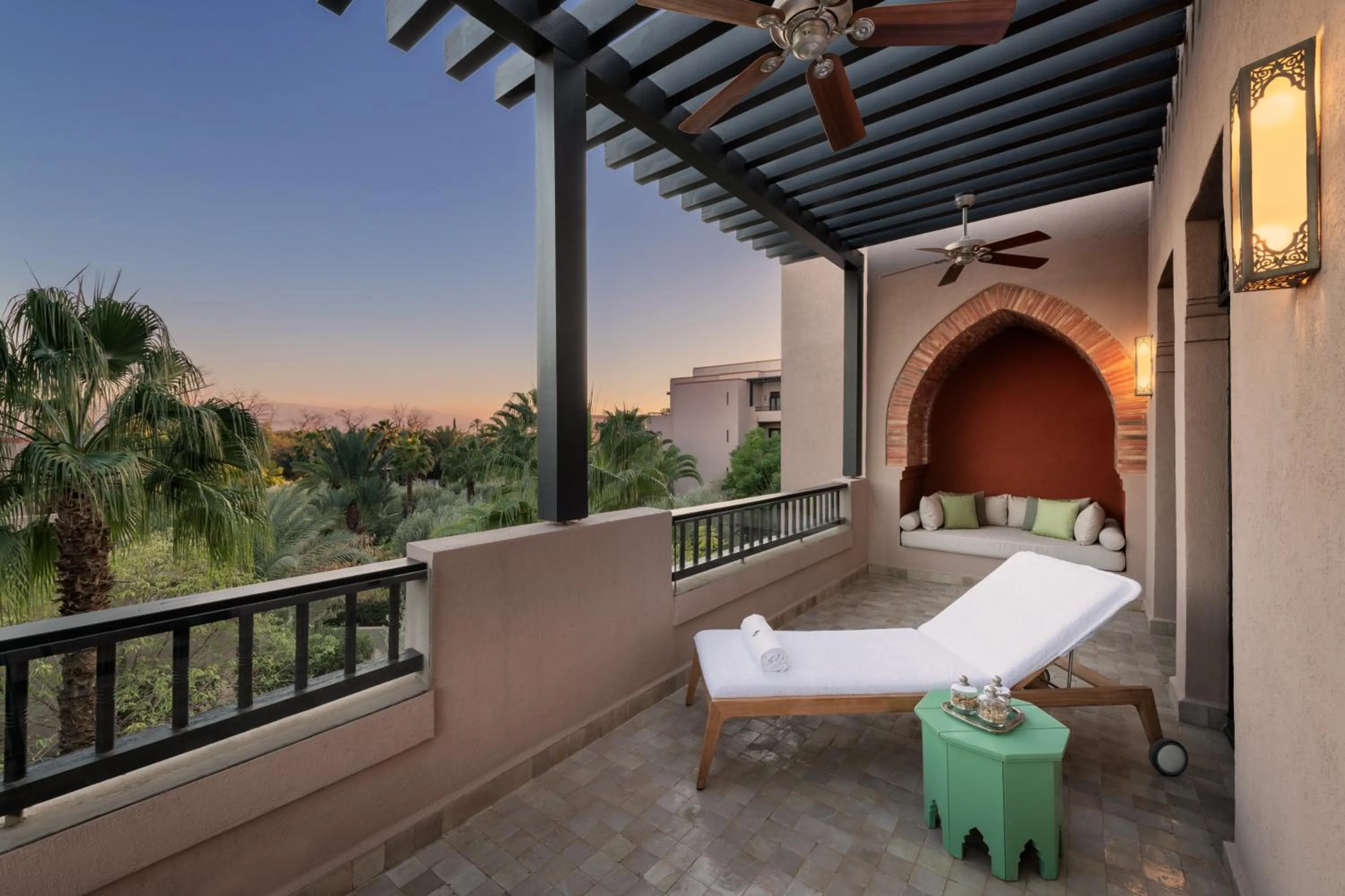 Patio, Bed in Four Seasons Resort Marrakech