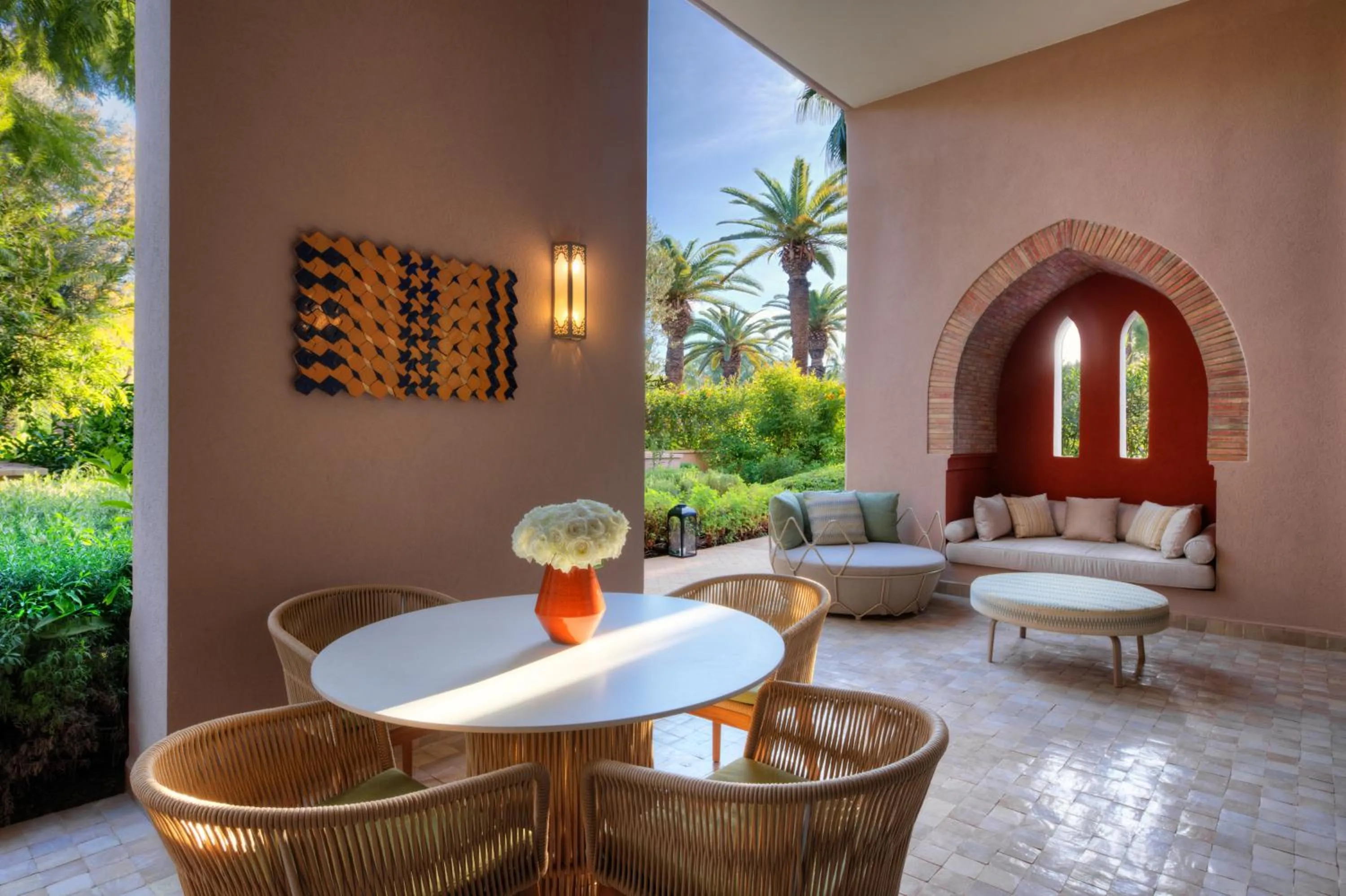 Patio in Four Seasons Resort Marrakech