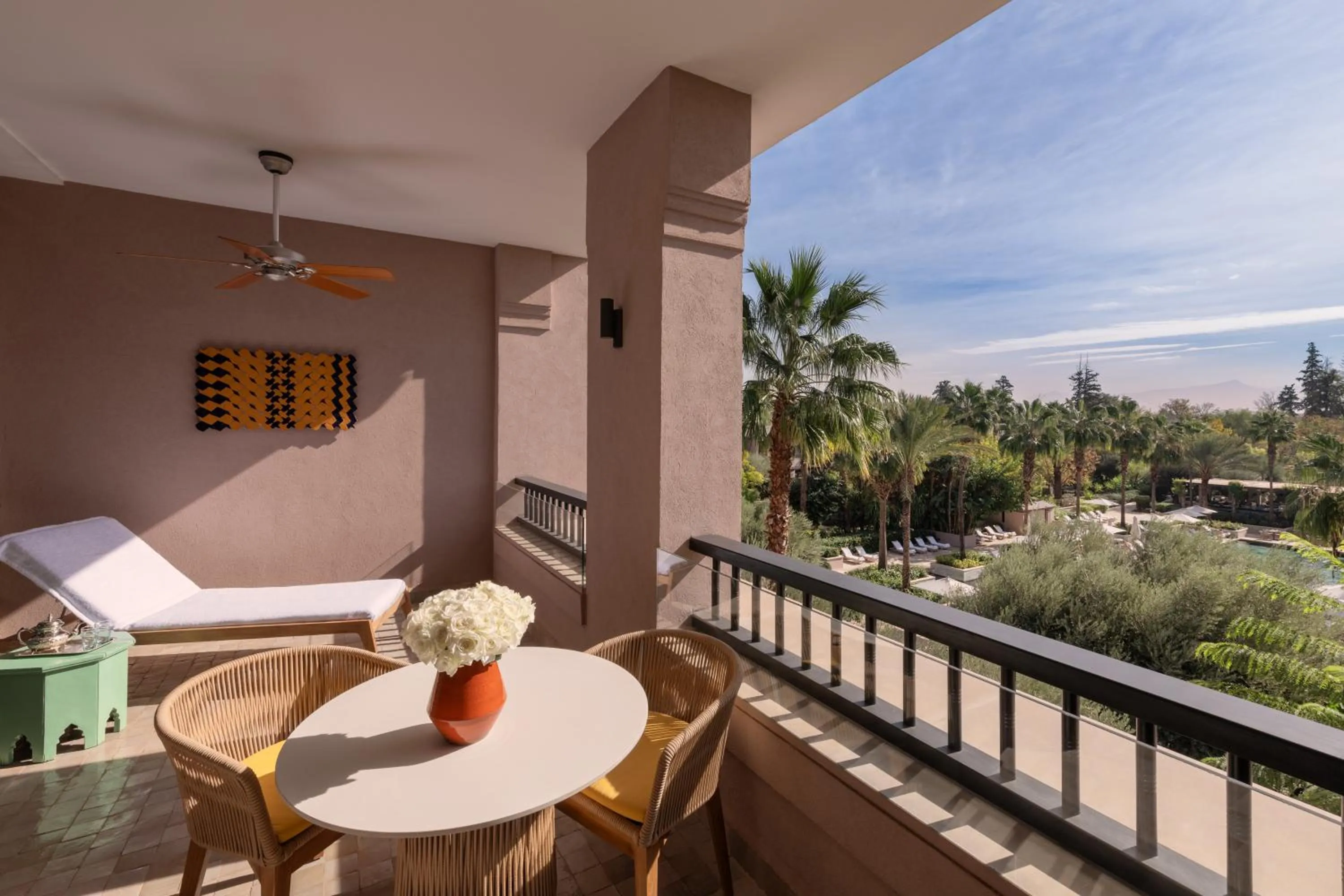 Patio in Four Seasons Resort Marrakech