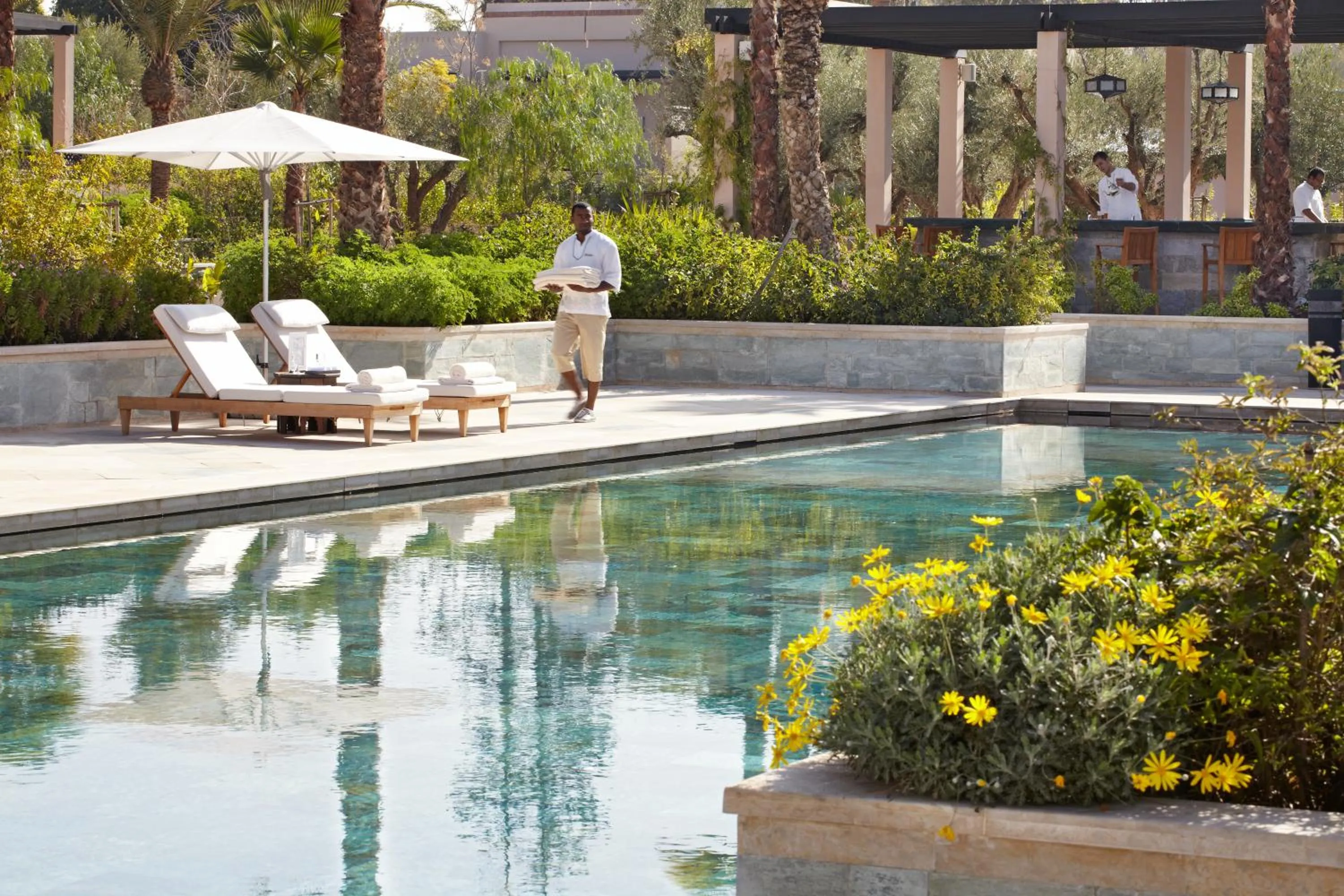 Swimming pool in Four Seasons Resort Marrakech