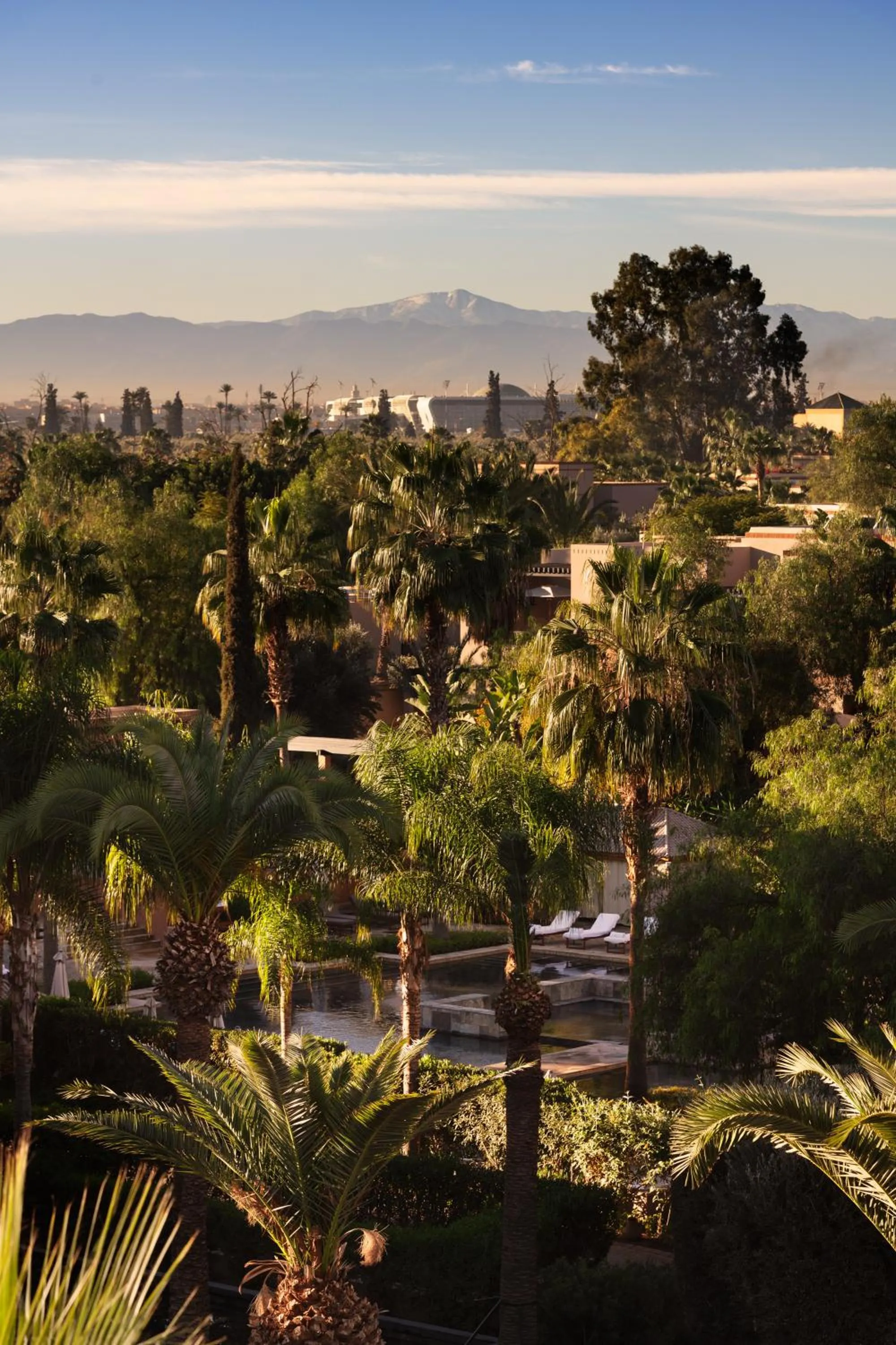 Natural landscape in Four Seasons Resort Marrakech
