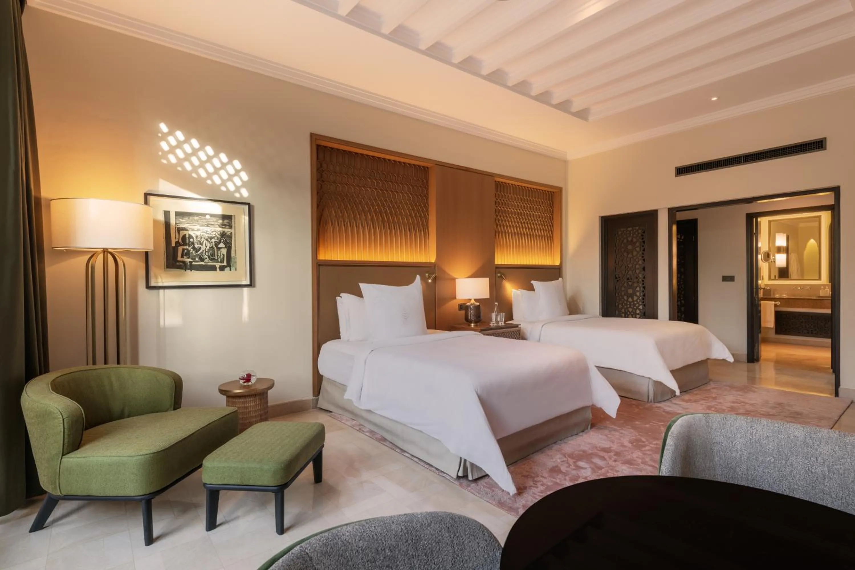 Bed in Four Seasons Resort Marrakech