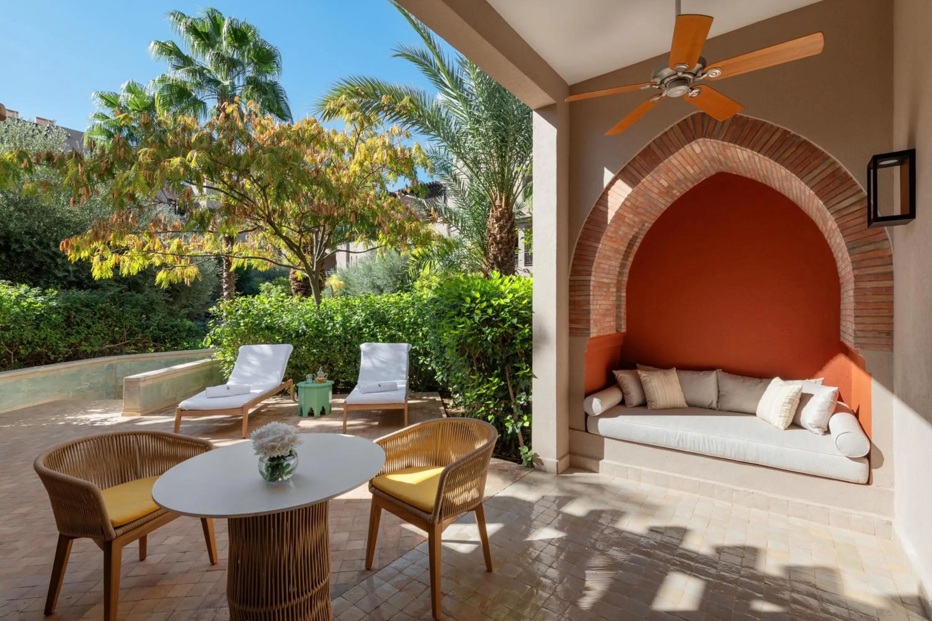 Patio in Four Seasons Resort Marrakech