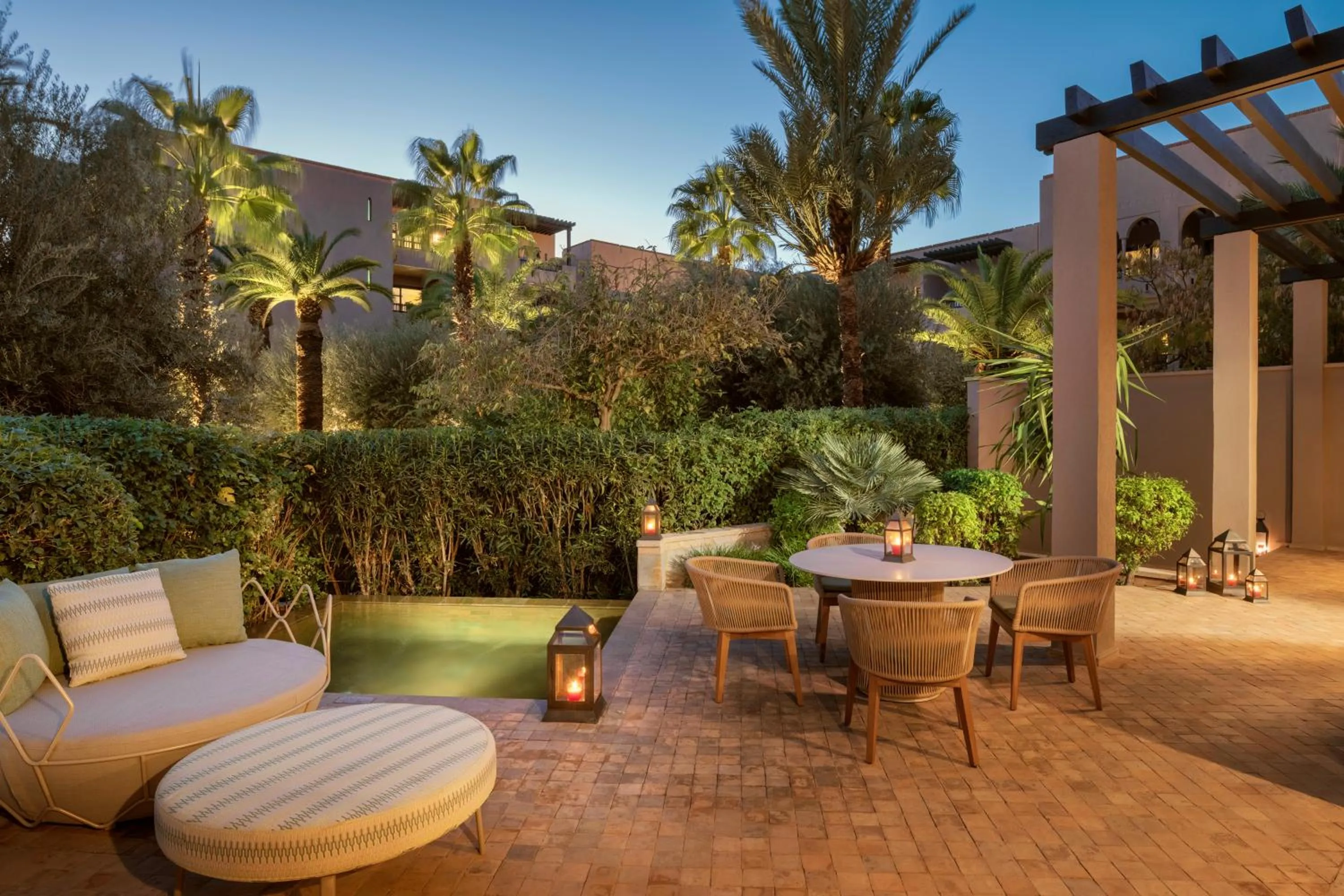 Patio in Four Seasons Resort Marrakech