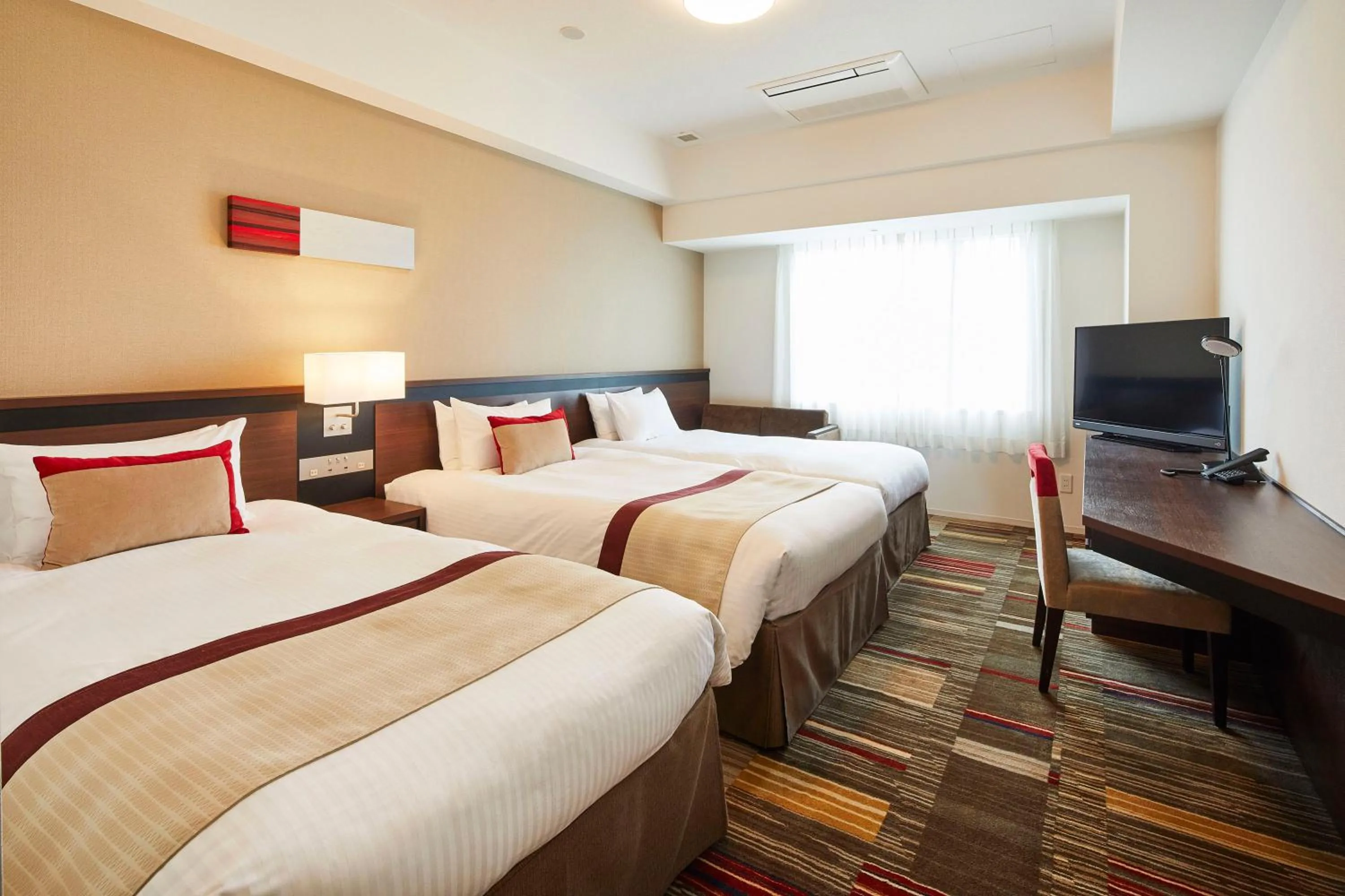 Bed in Hotel Lumiere Grande Nagareyama-Otakanomori